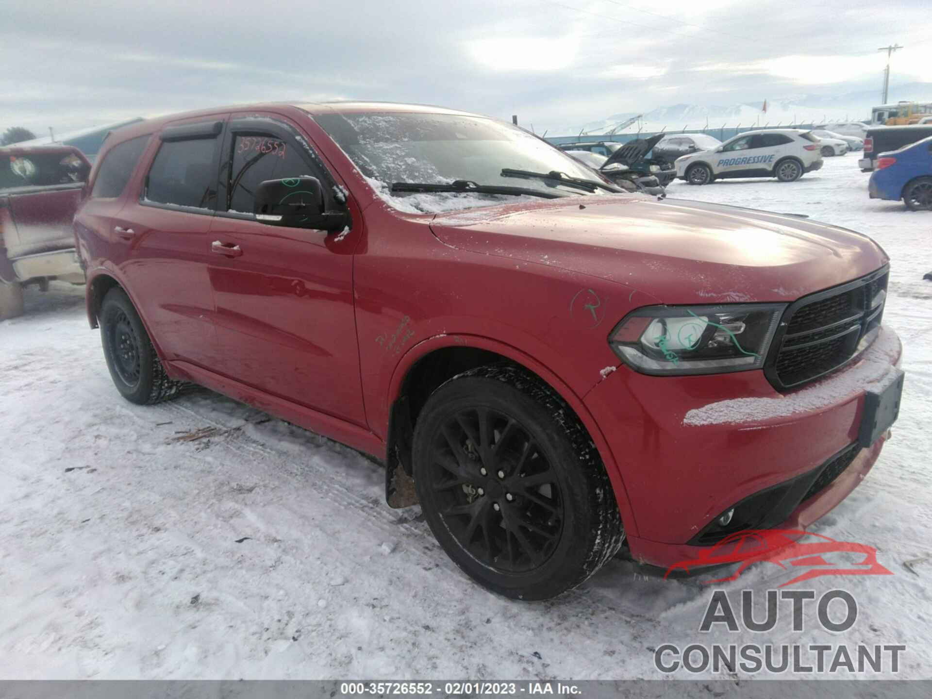 DODGE DURANGO 2016 - 1C4SDJCT8GC323584