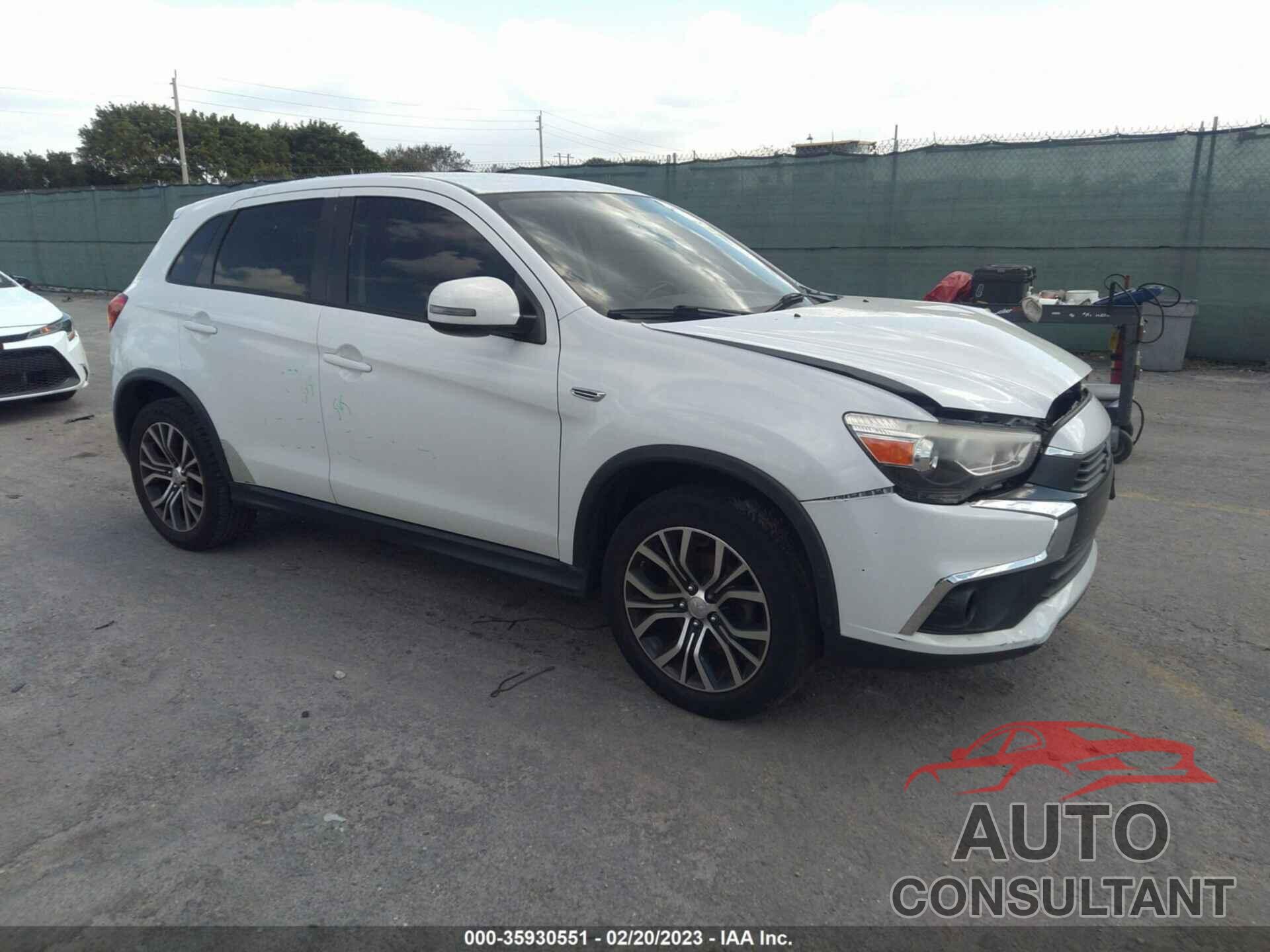 MITSUBISHI OUTLANDER SPORT 2016 - JA4AP3AW3GZ046894