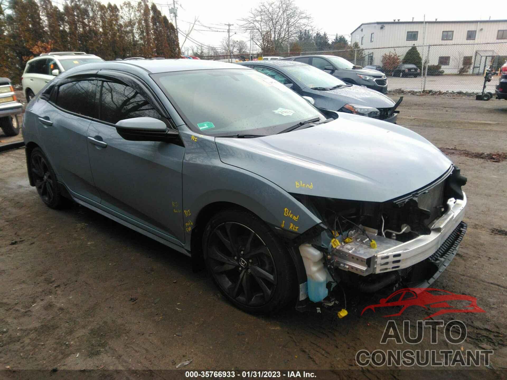 HONDA CIVIC HATCHBACK 2018 - SHHFK7H4XJU408799