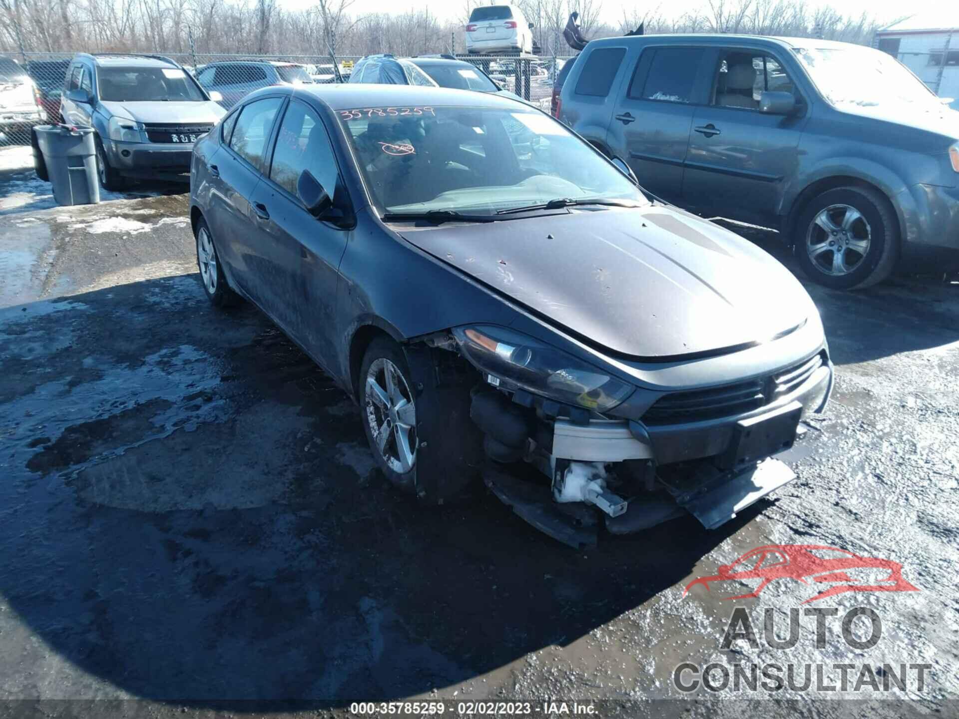 DODGE DART 2015 - 1C3CDFBB6FD373584