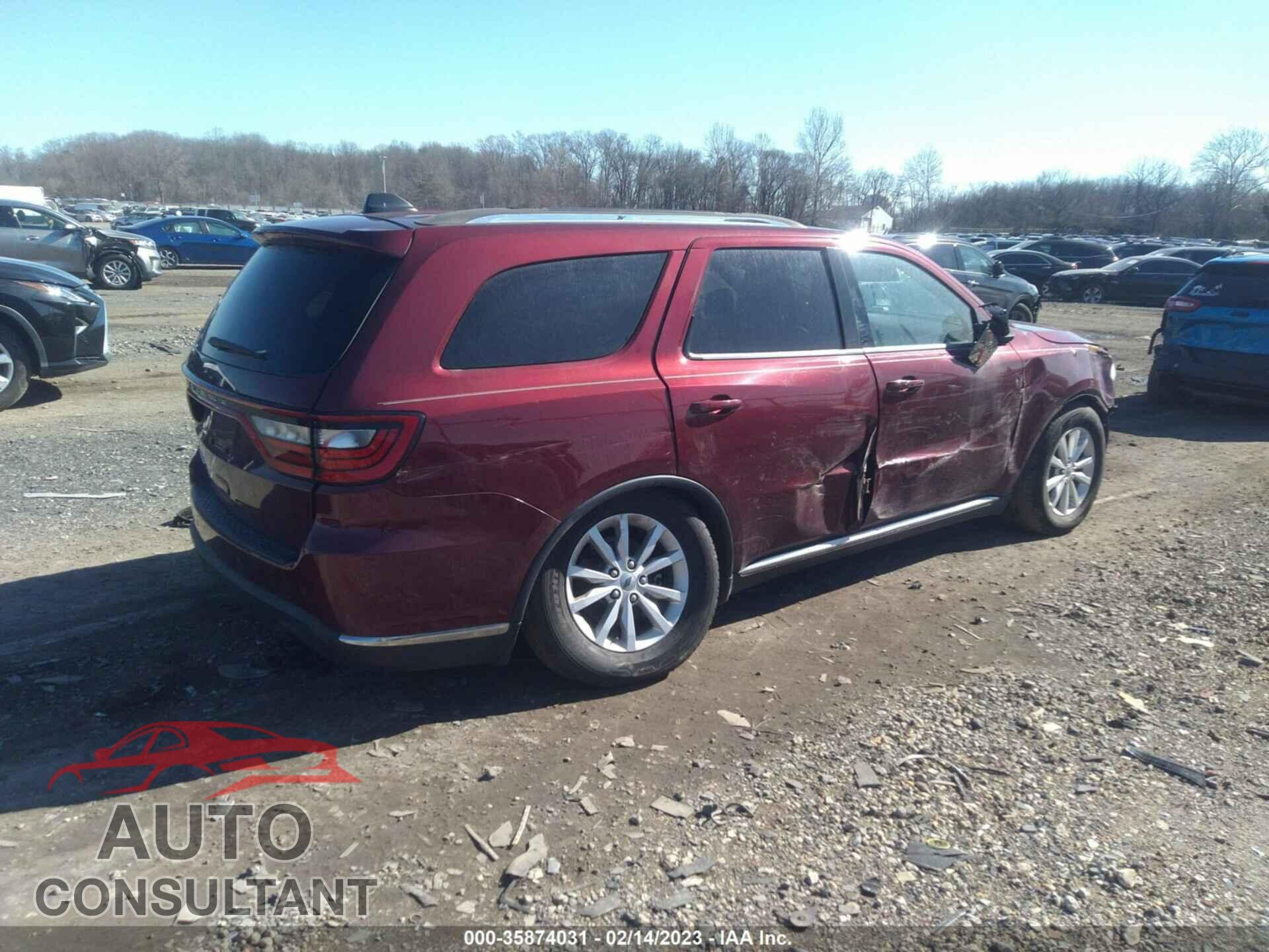 DODGE DURANGO 2019 - 1C4RDHAG7KC550206