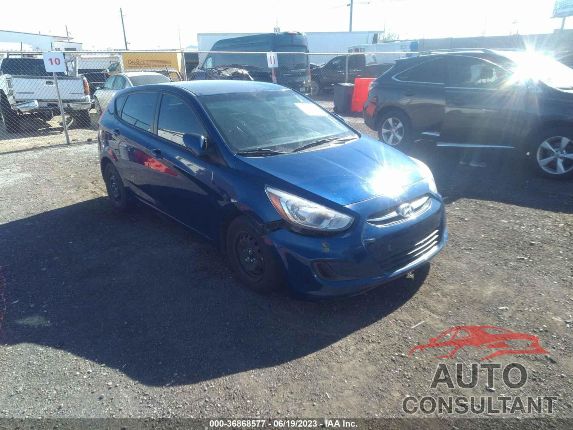 HYUNDAI ACCENT 2015 - KMHCT5AE3FU222704