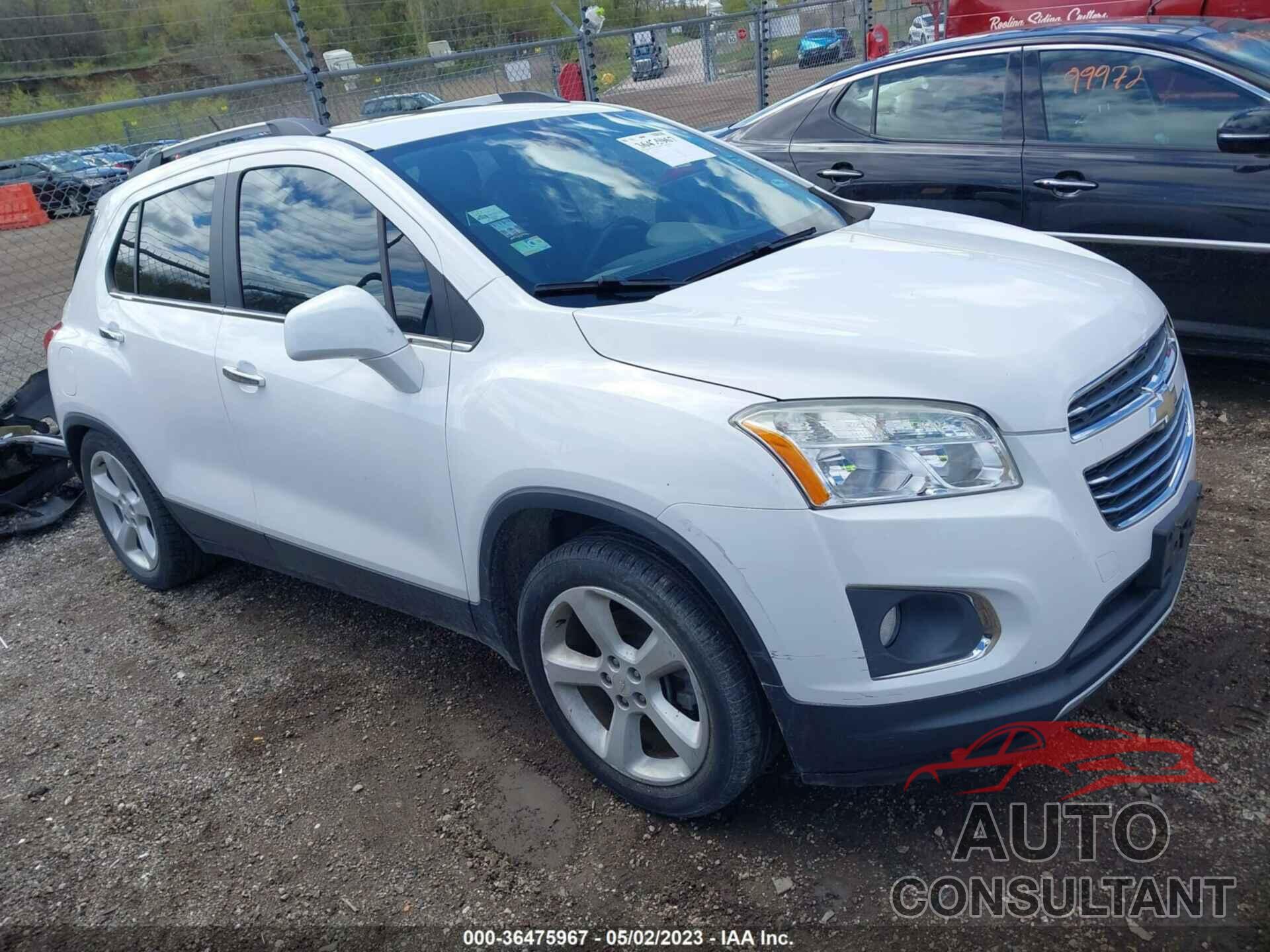 CHEVROLET TRAX 2015 - 3GNCJNSB3FL189686