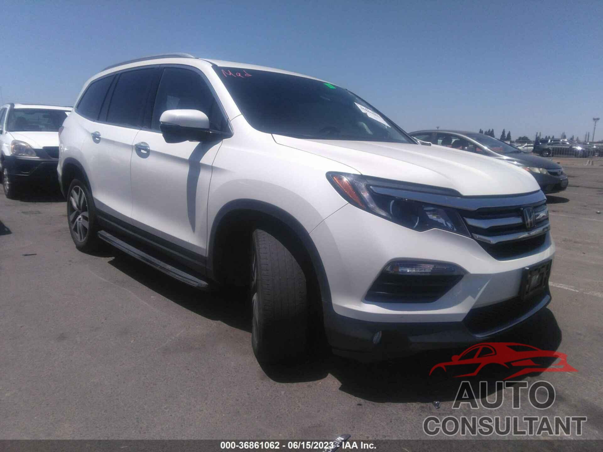 HONDA PILOT 2017 - 5FNYF5H92HB013041