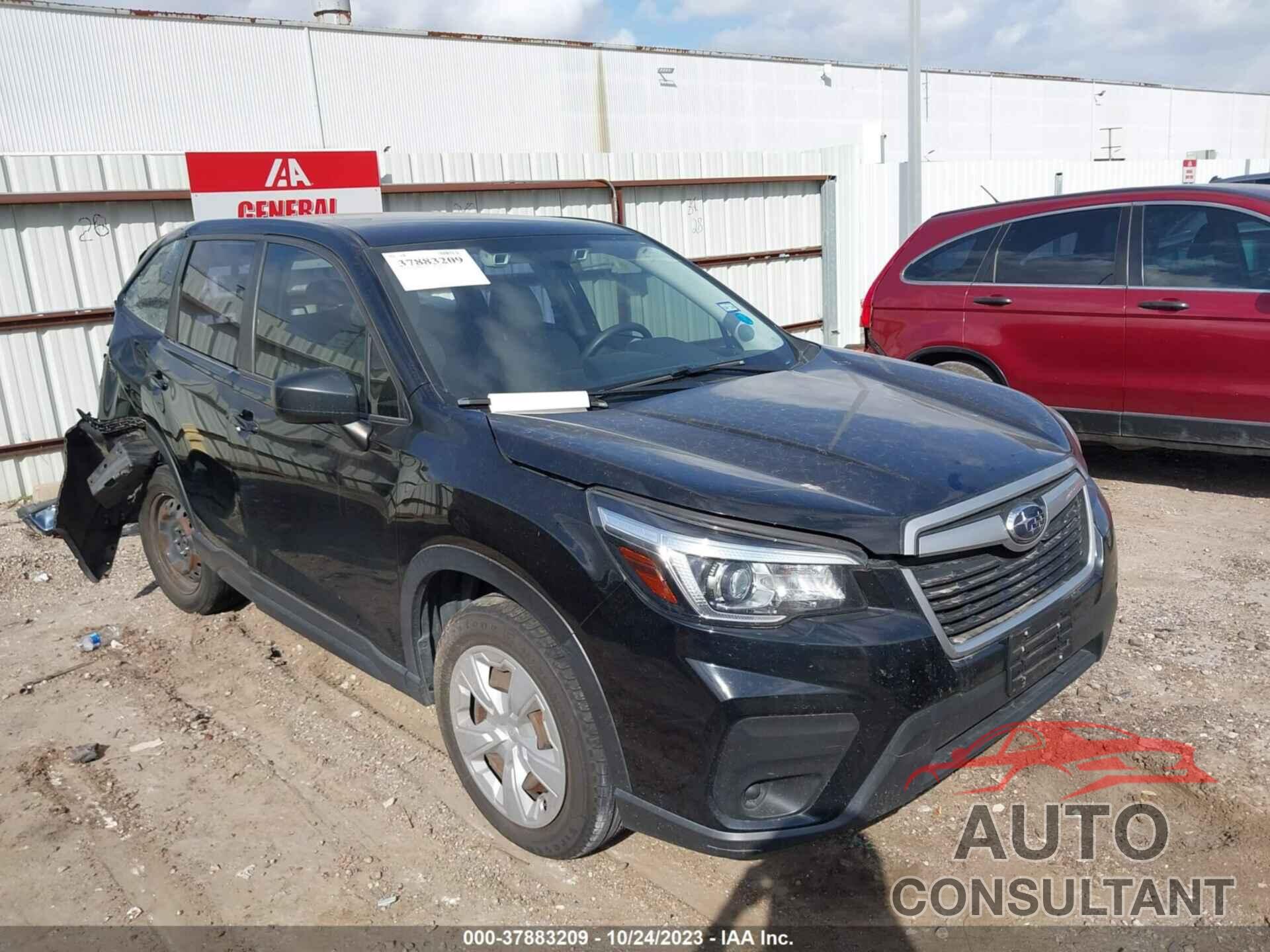 SUBARU FORESTER 2019 - JF2SKAAC7KH534717