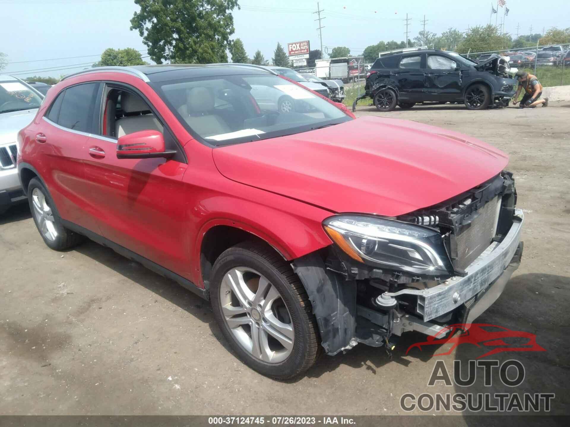 MERCEDES-BENZ GLA 250 2016 - WDCTG4GB4GJ220750