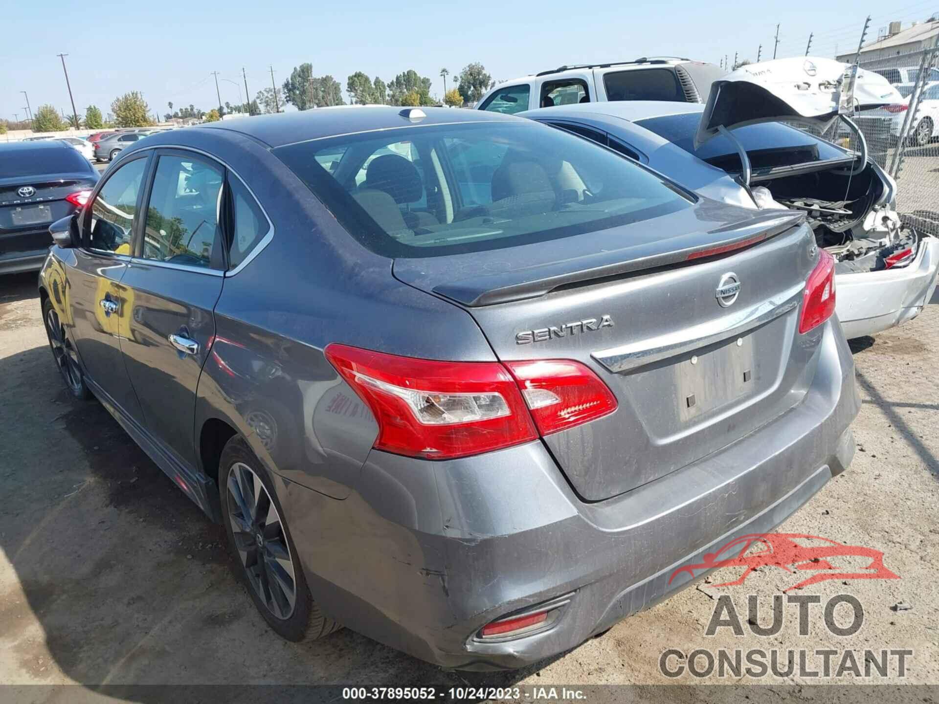 NISSAN SENTRA 2019 - 3N1AB7AP6KY277167