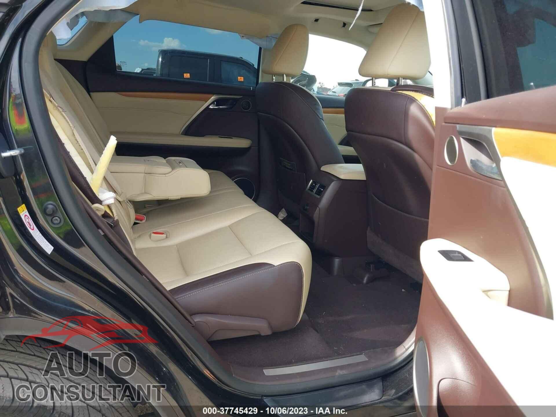 LEXUS RX 2017 - 2T2ZZMCA5HC055677