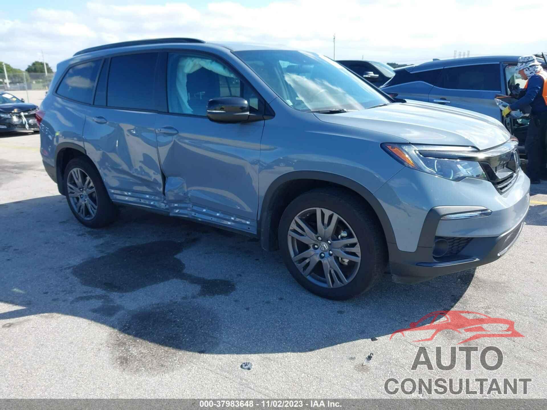 HONDA PILOT 2022 - 5FNYF6H36NB102866