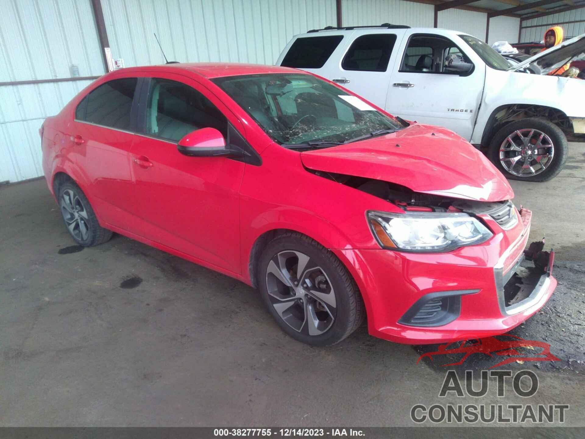 CHEVROLET SONIC 2017 - 1G1JF5SB9H4107608