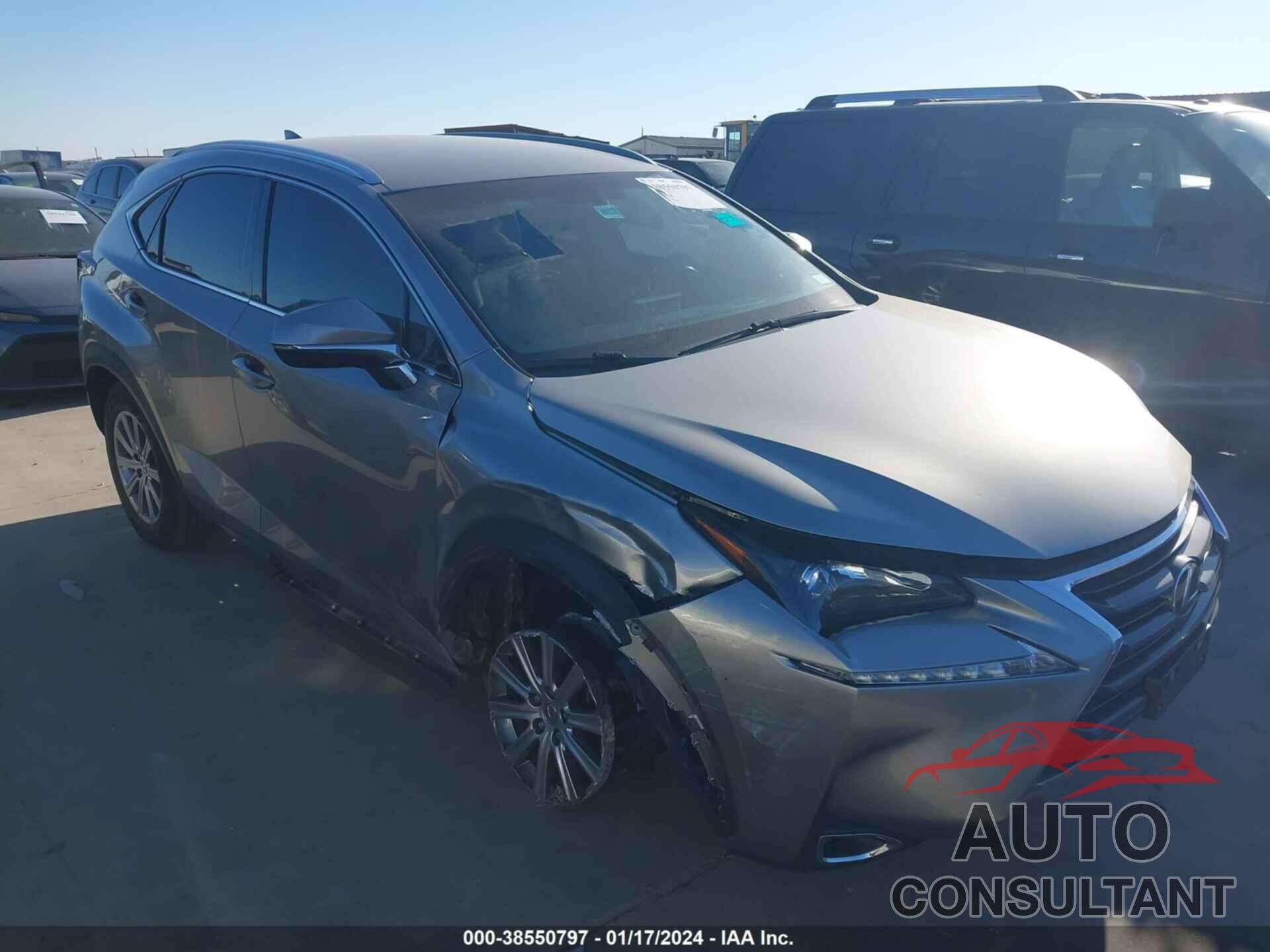 LEXUS NX 200T 2016 - JTJYARBZXG2049055