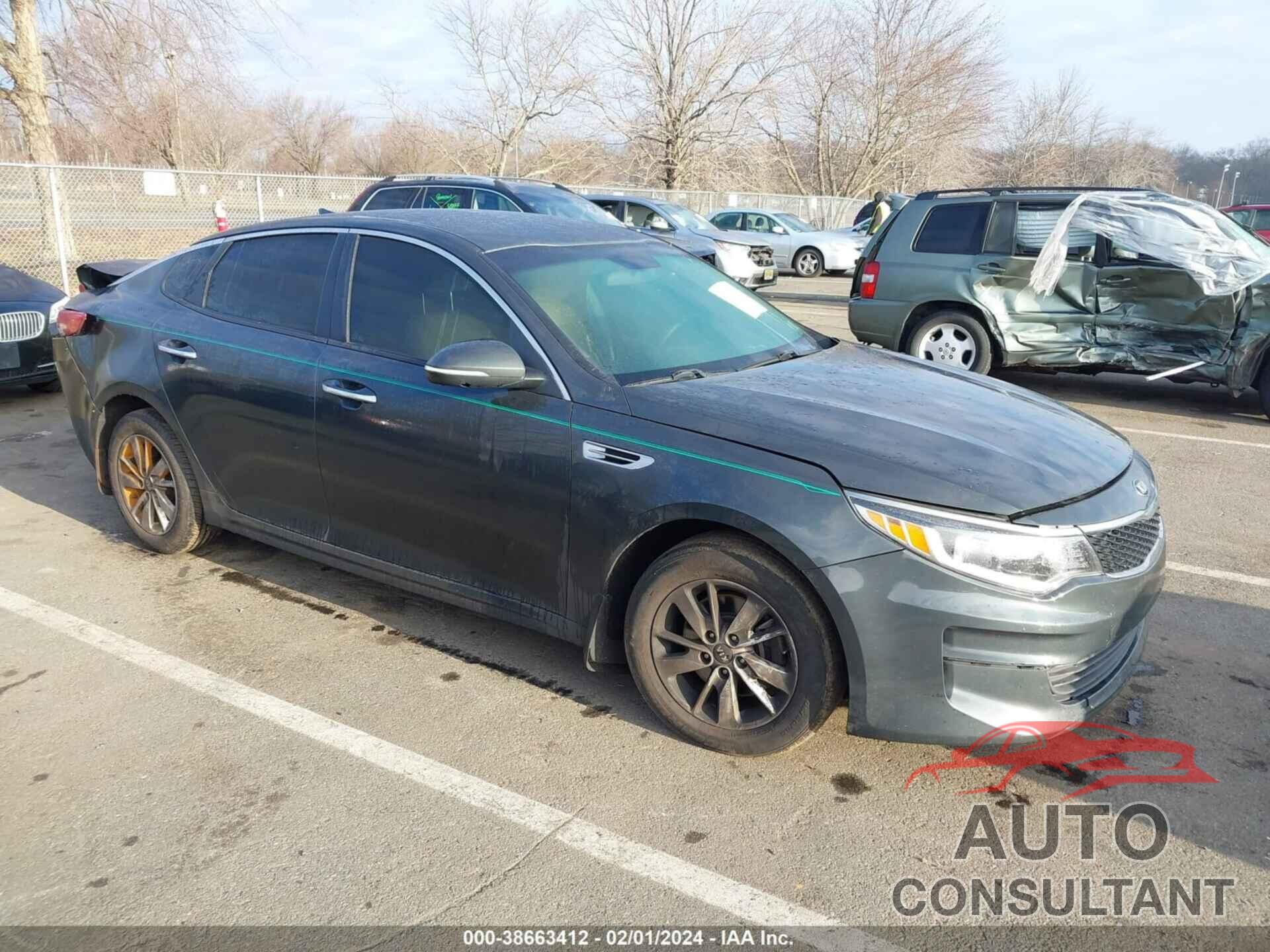 KIA OPTIMA 2016 - KNAGT4L37G5084511