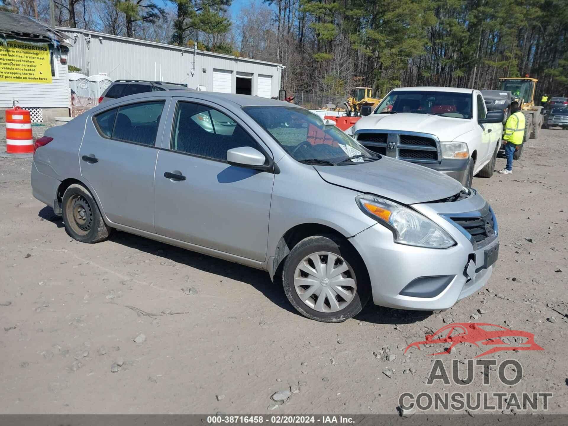 NISSAN VERSA 2016 - 3N1CN7AP6GL828072