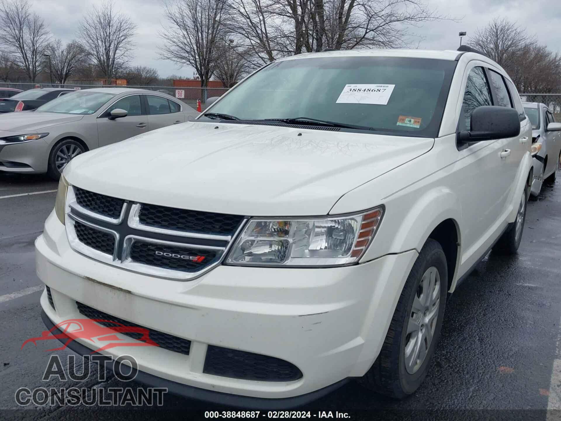 DODGE JOURNEY 2016 - 3C4PDCAB5GT245328