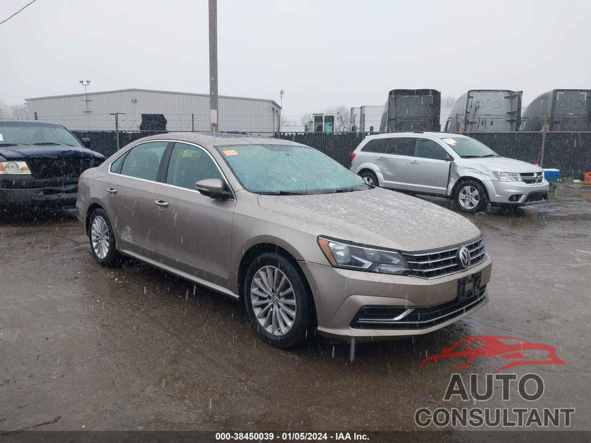 VOLKSWAGEN PASSAT 2016 - 1VWBS7A34GC017927