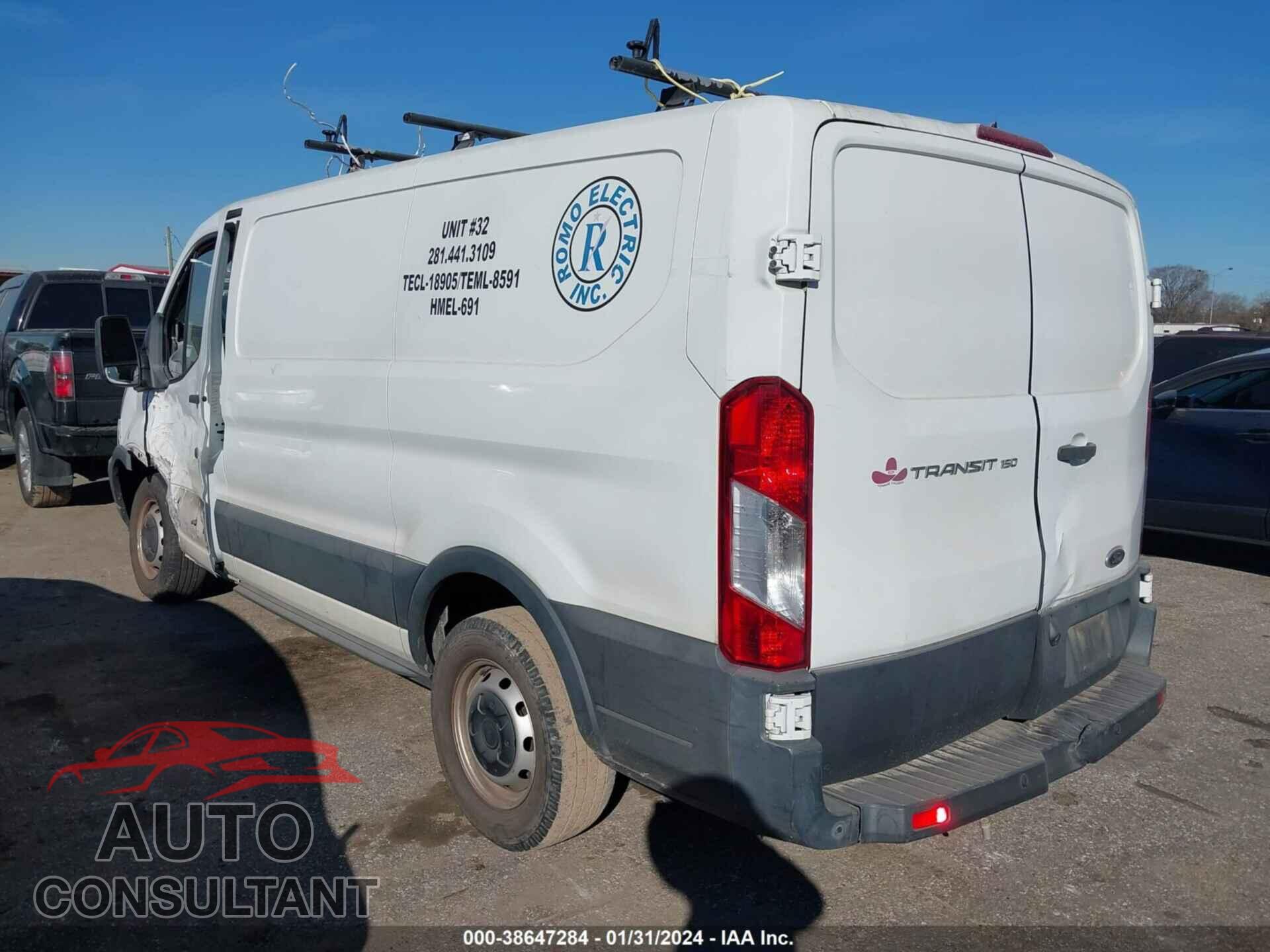 FORD TRANSIT 2016 - 1FTYE1ZM1GKA00894