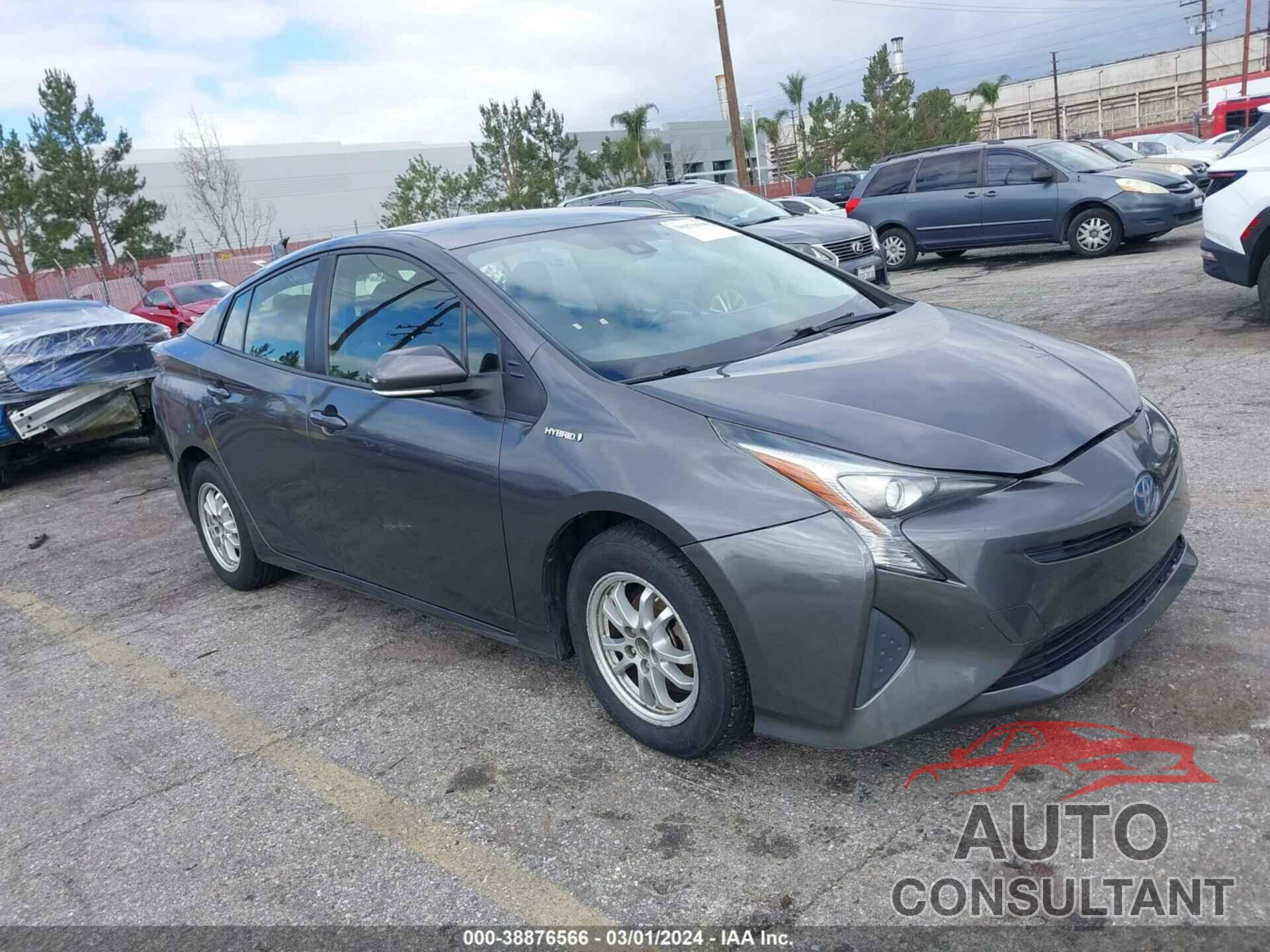 TOYOTA PRIUS 2018 - JTDKBRFU7J3076333