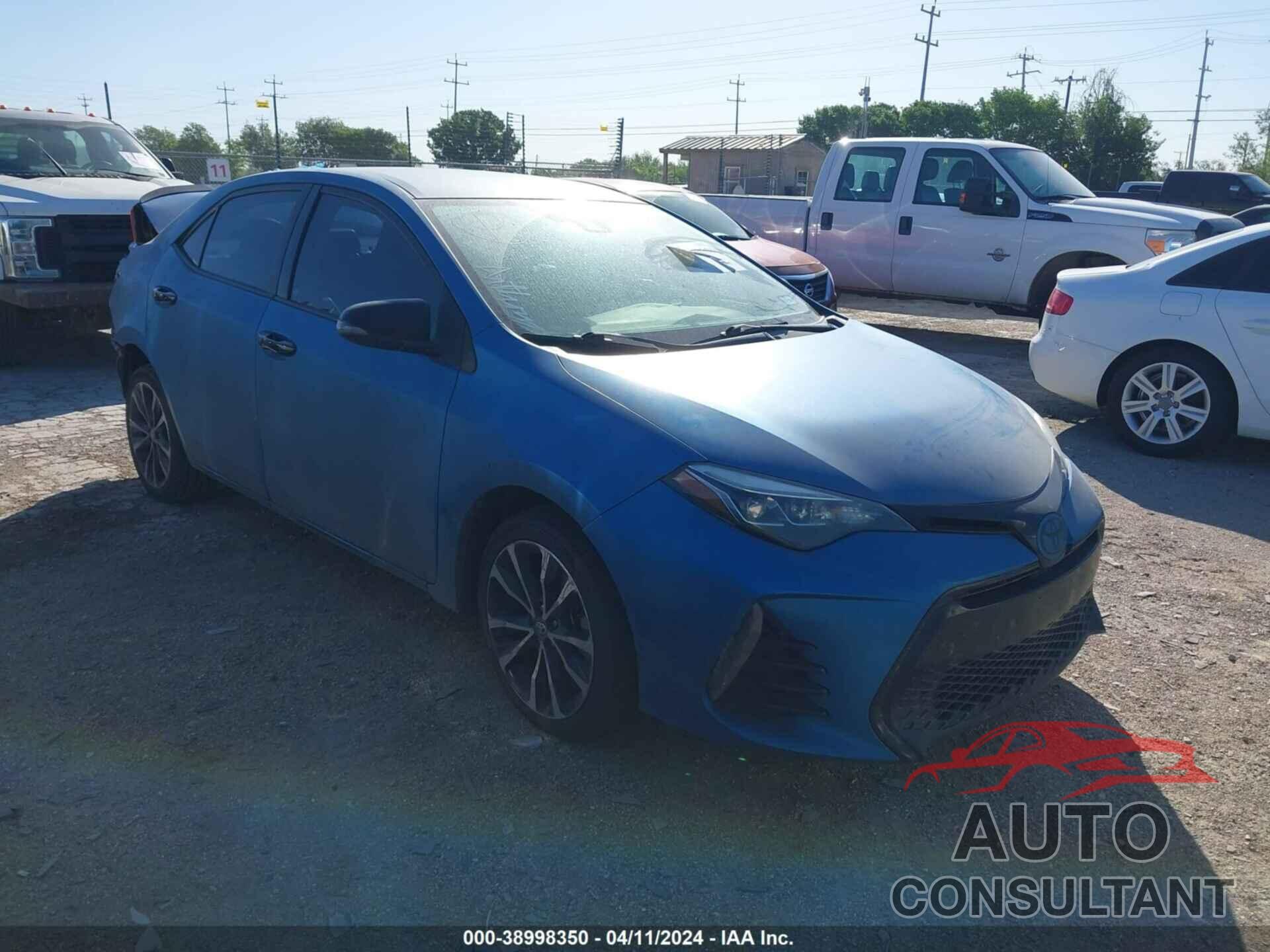TOYOTA COROLLA 2017 - 5YFBURHE6HP663379