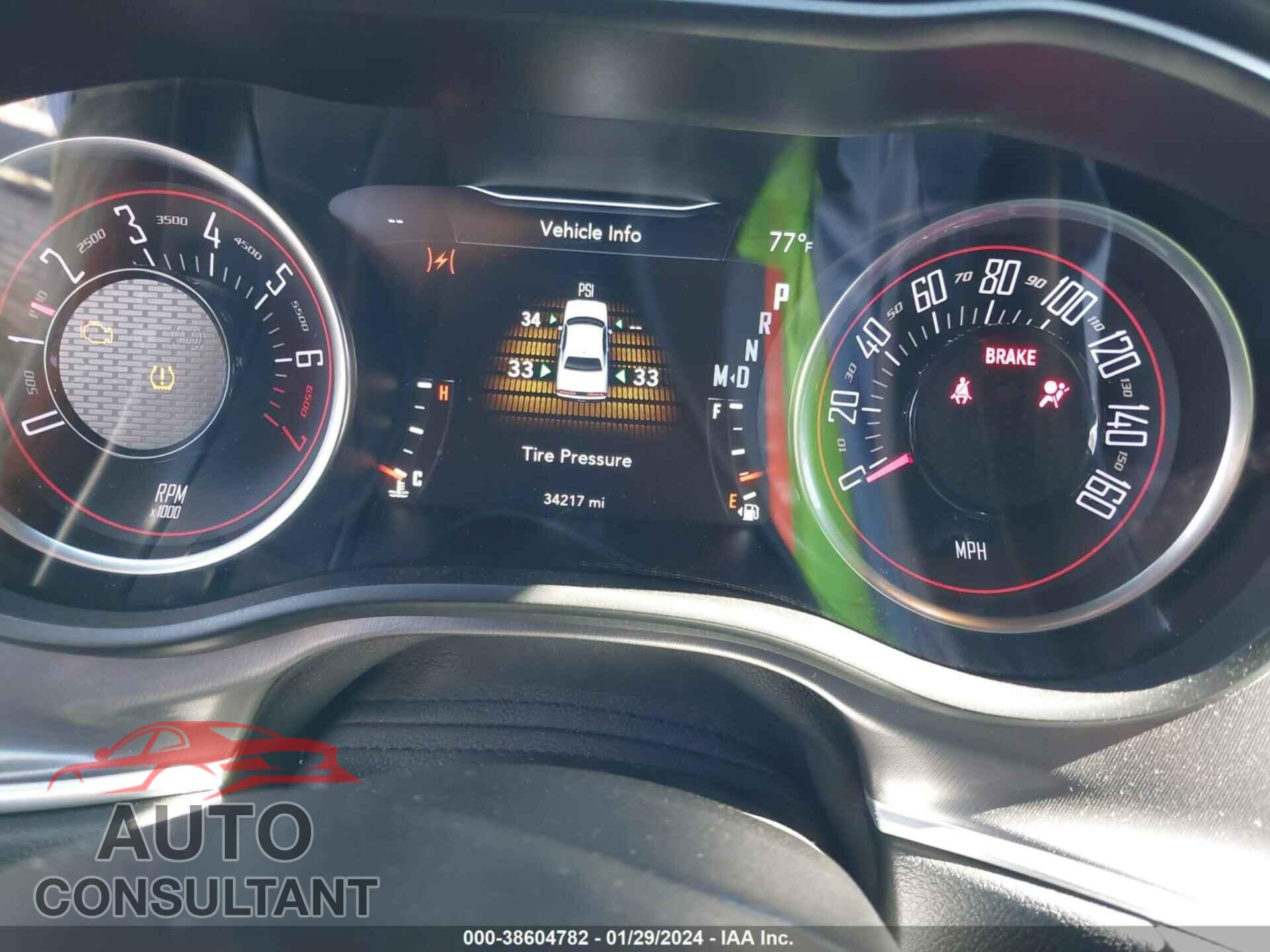 DODGE CHALLENGER 2019 - 2C3CDZAG8KH752100
