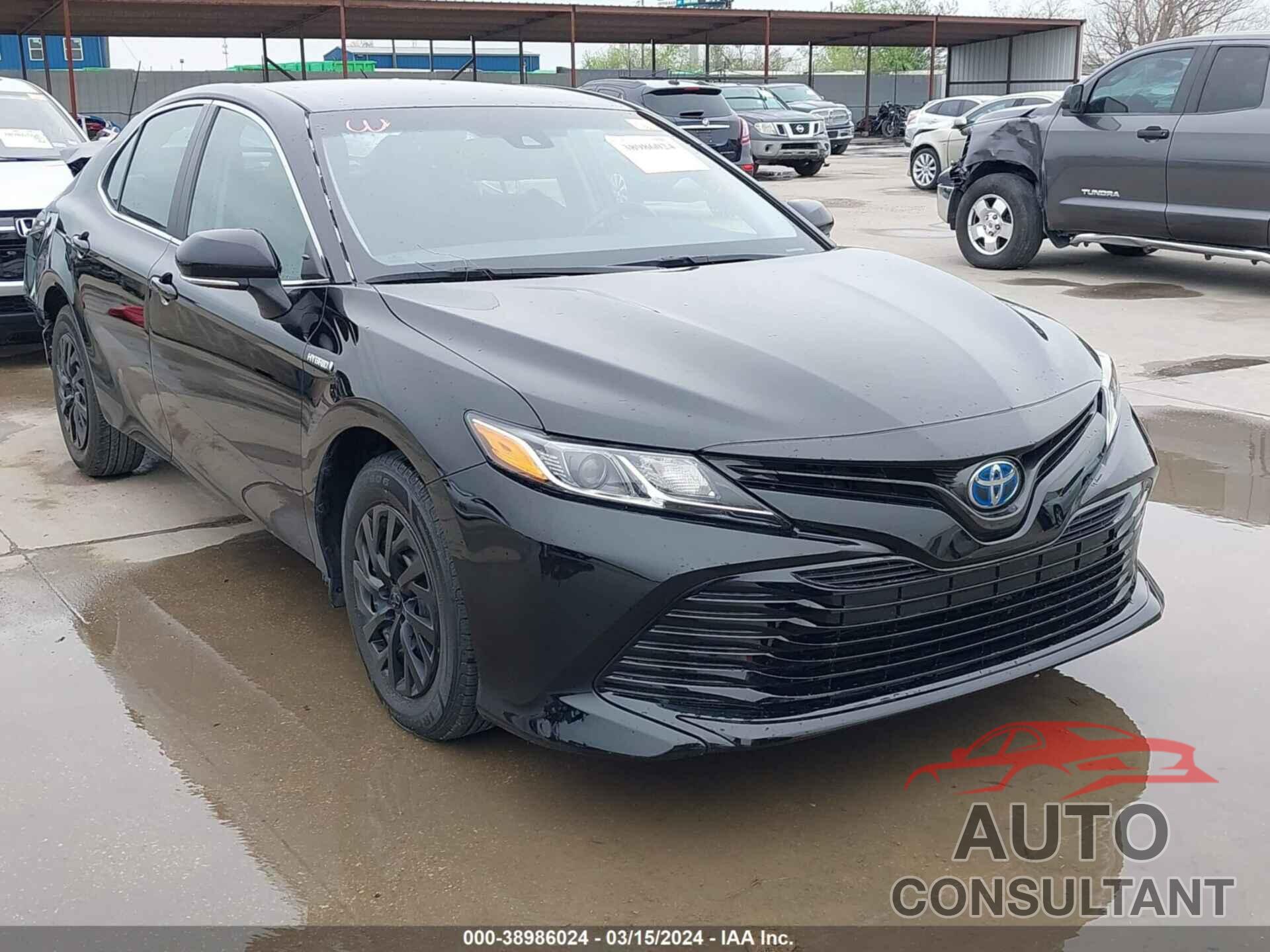 TOYOTA CAMRY 2020 - 4T1L31AK3LU541871