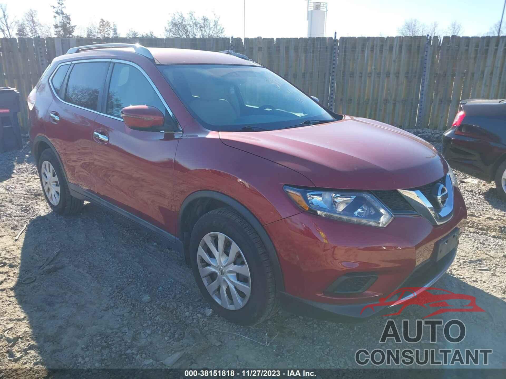 NISSAN ROGUE 2016 - 5N1AT2MT6GC897924