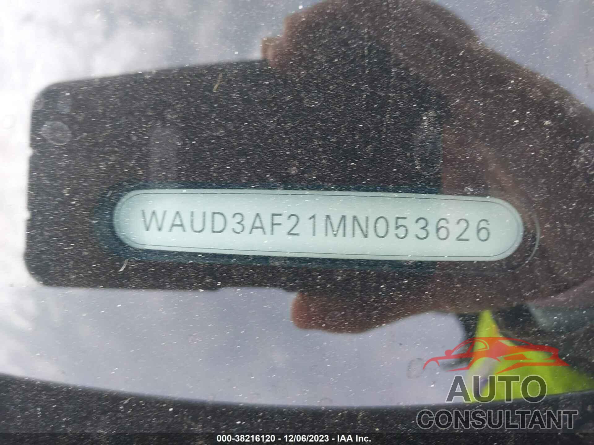 AUDI A6 2021 - WAUD3AF21MN053626