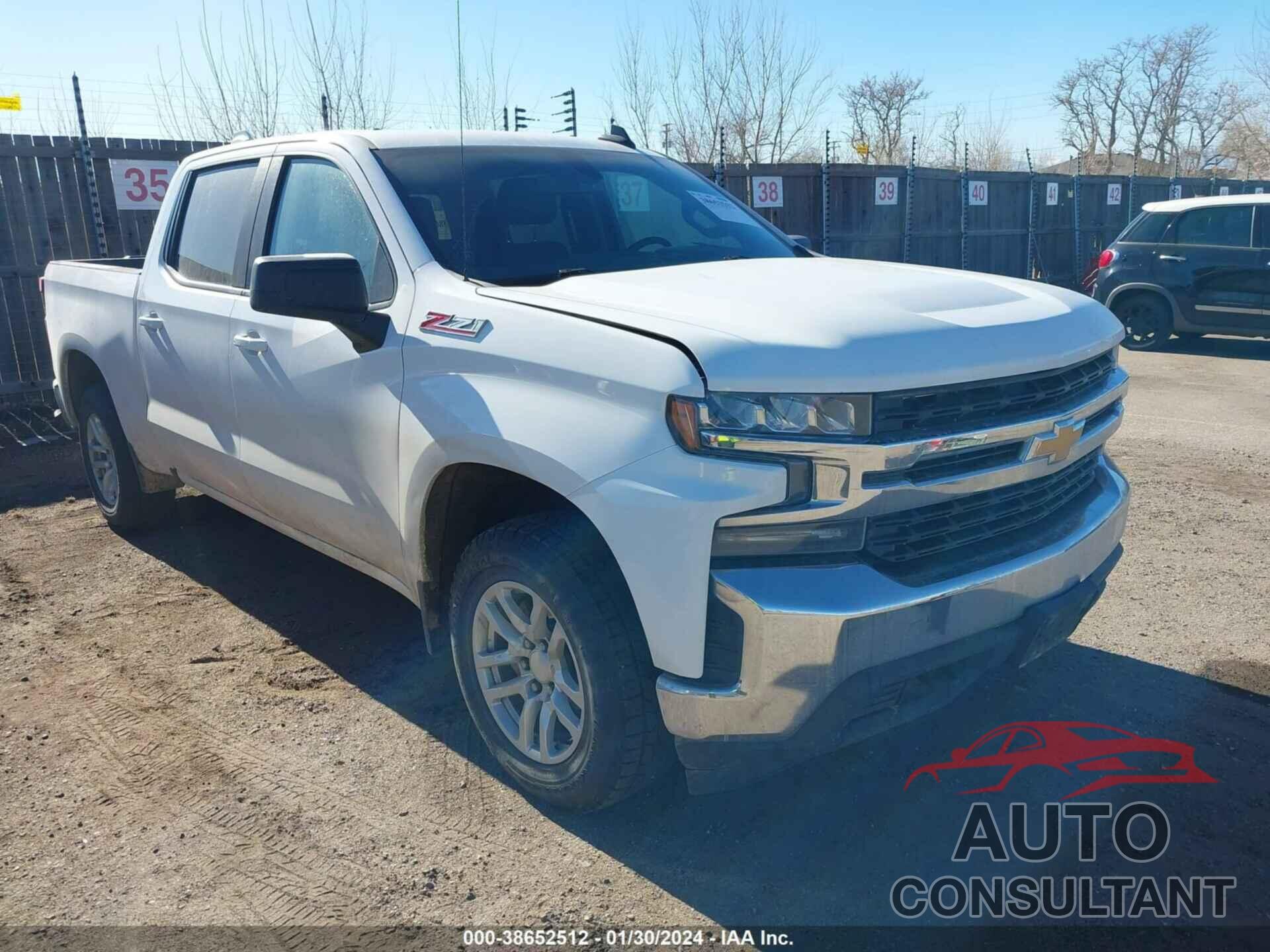CHEVROLET SILVERADO 1500 2020 - 1GCUYDEDXLZ165888