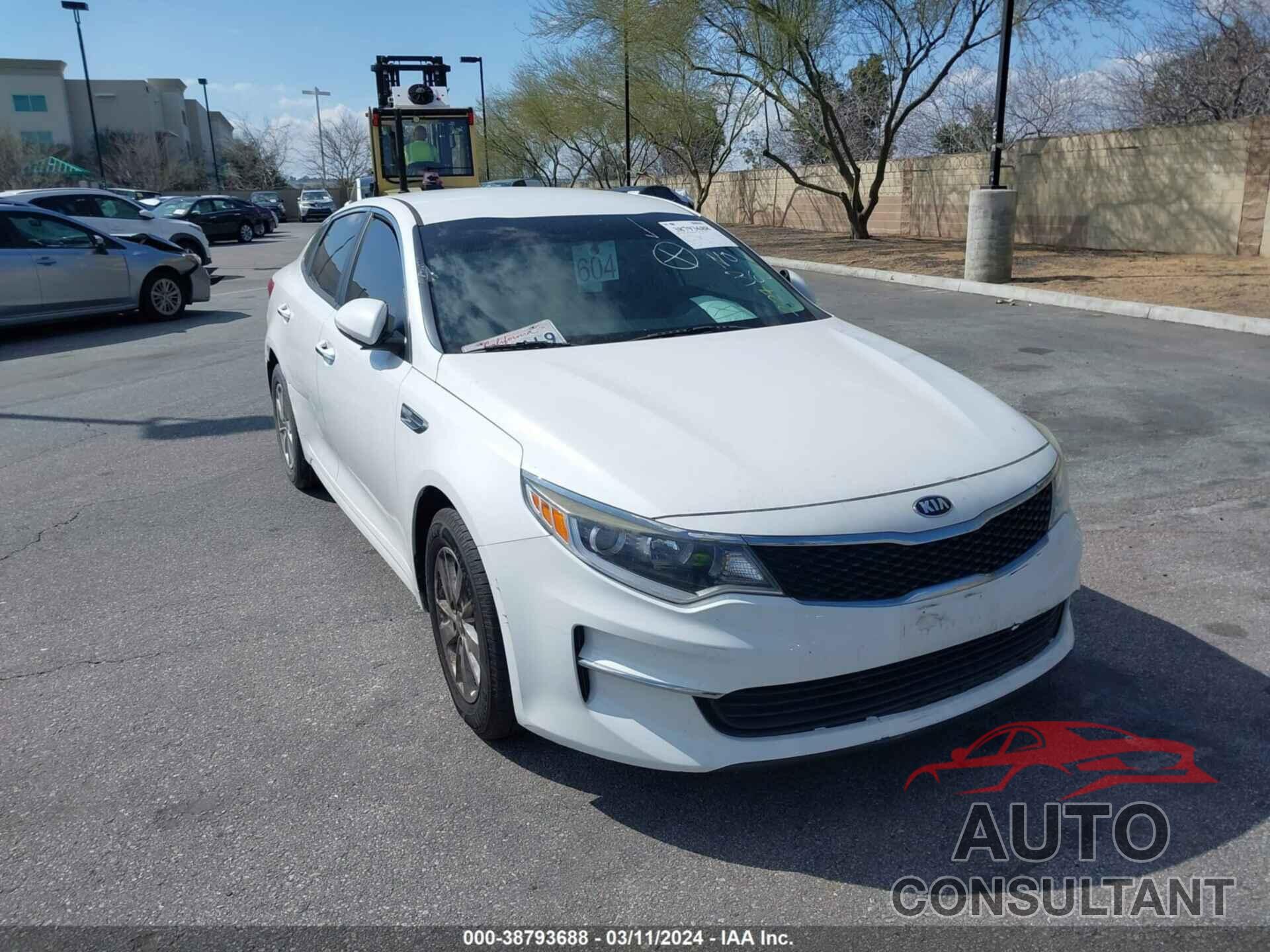 KIA OPTIMA 2017 - 5XXGT4L30HG145777