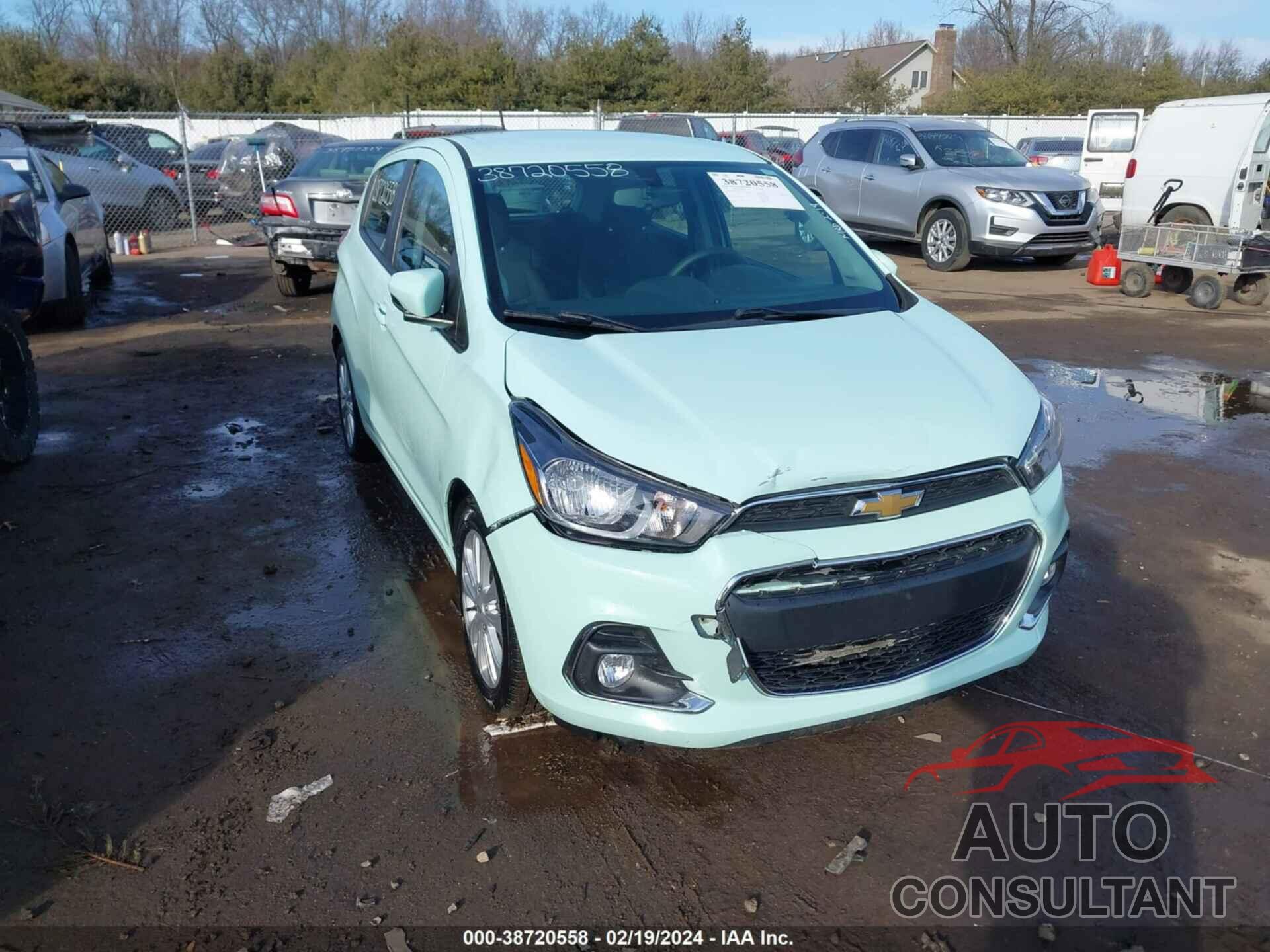 CHEVROLET SPARK 2018 - KL8CD6SA9JC472510