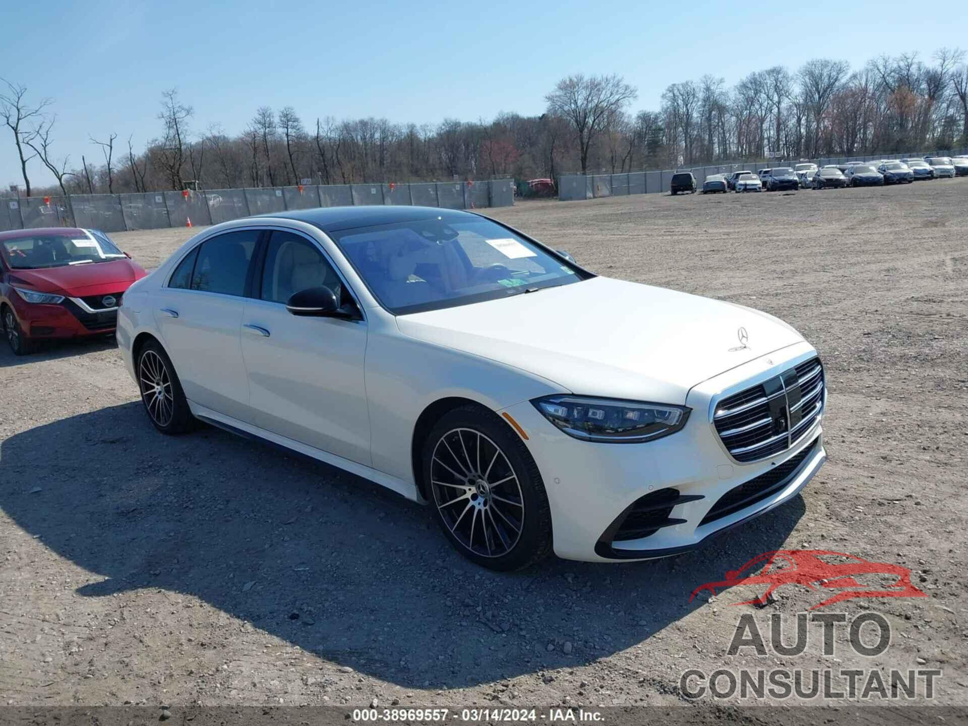 MERCEDES-BENZ S 580 2022 - W1K6G7GB5NA072826