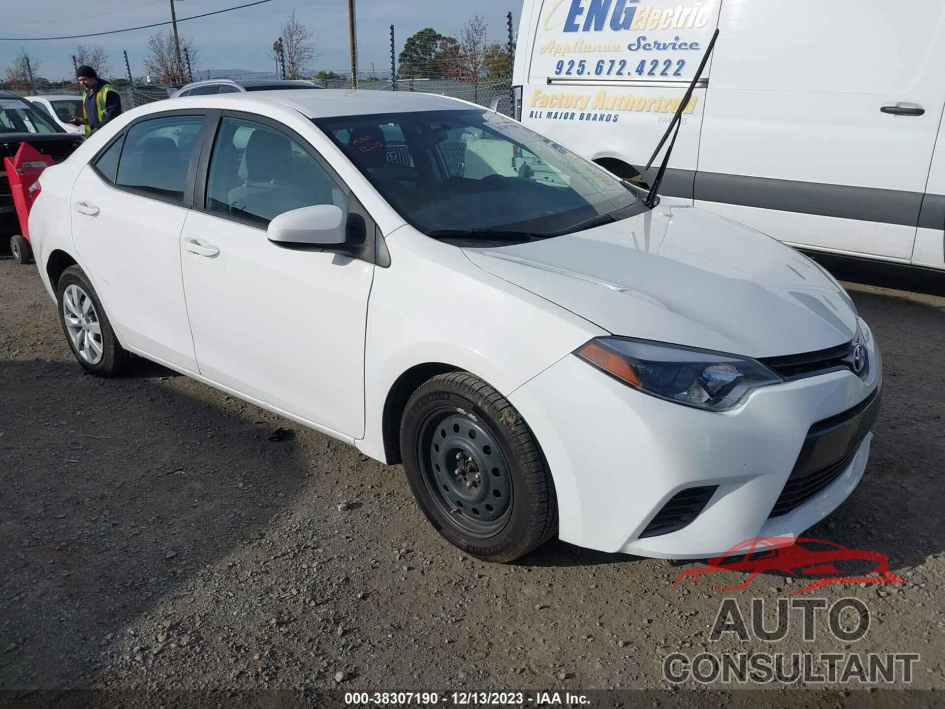 TOYOTA COROLLA 2016 - 5YFBURHE6GP482703
