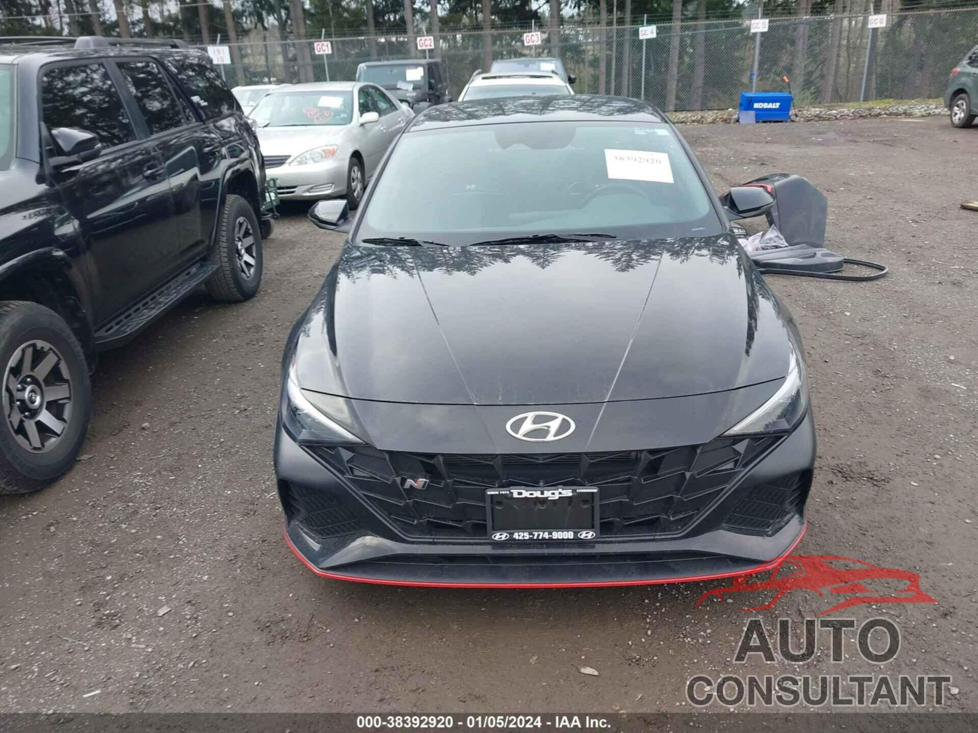 HYUNDAI ELANTRA N 2022 - KMHLW4AK9NU004899