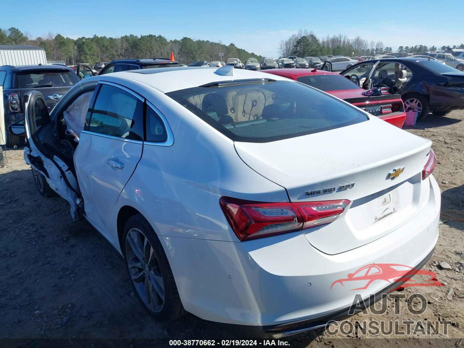 CHEVROLET MALIBU 2021 - 1G1ZE5SX9MF089661