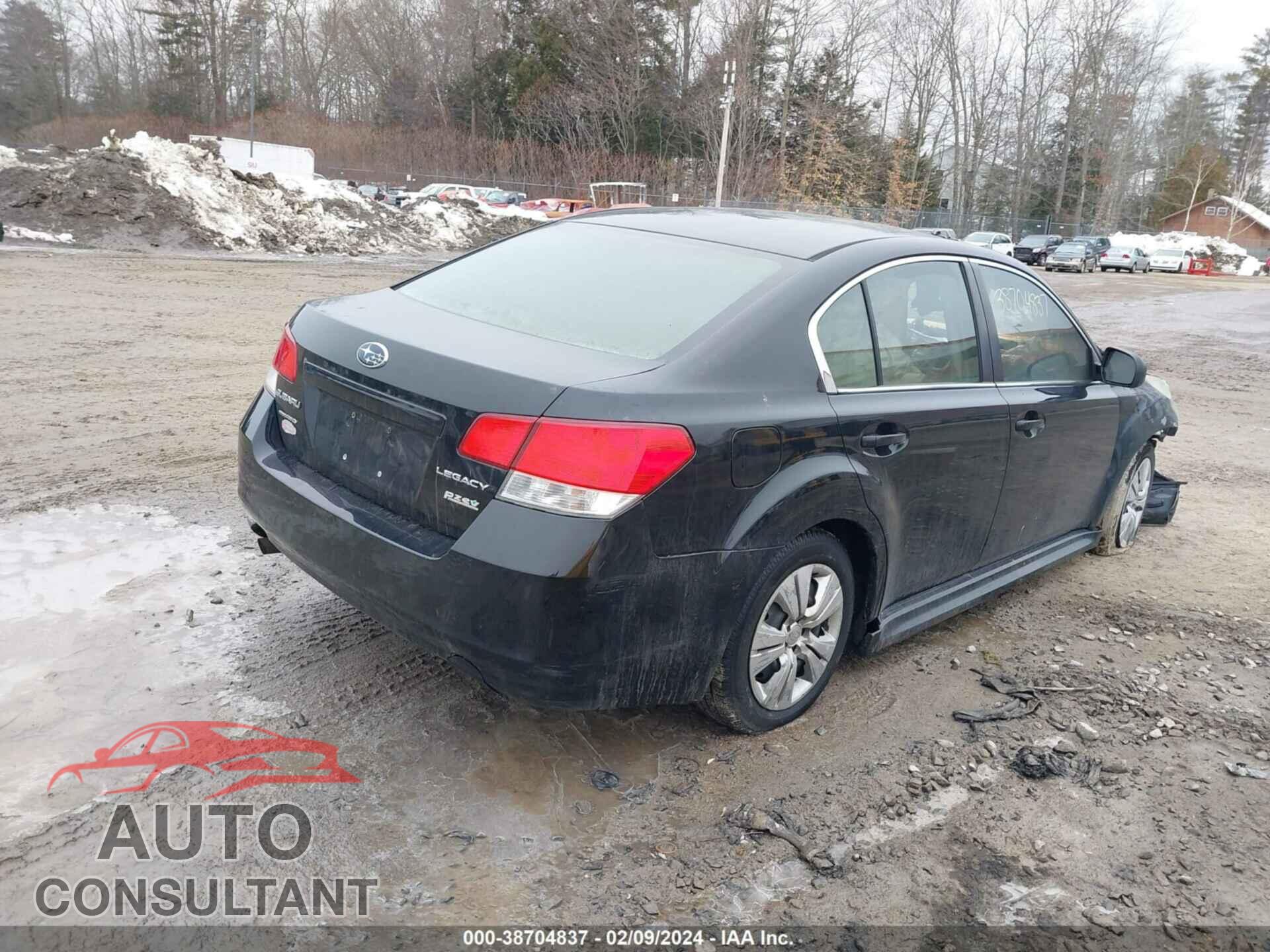 SUBARU LEGACY 2014 - 4S3BMBA63E3004237