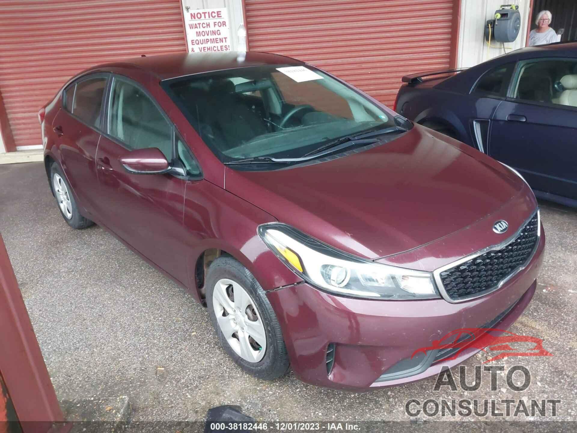 KIA FORTE 2017 - 3KPFK4A73HE044553