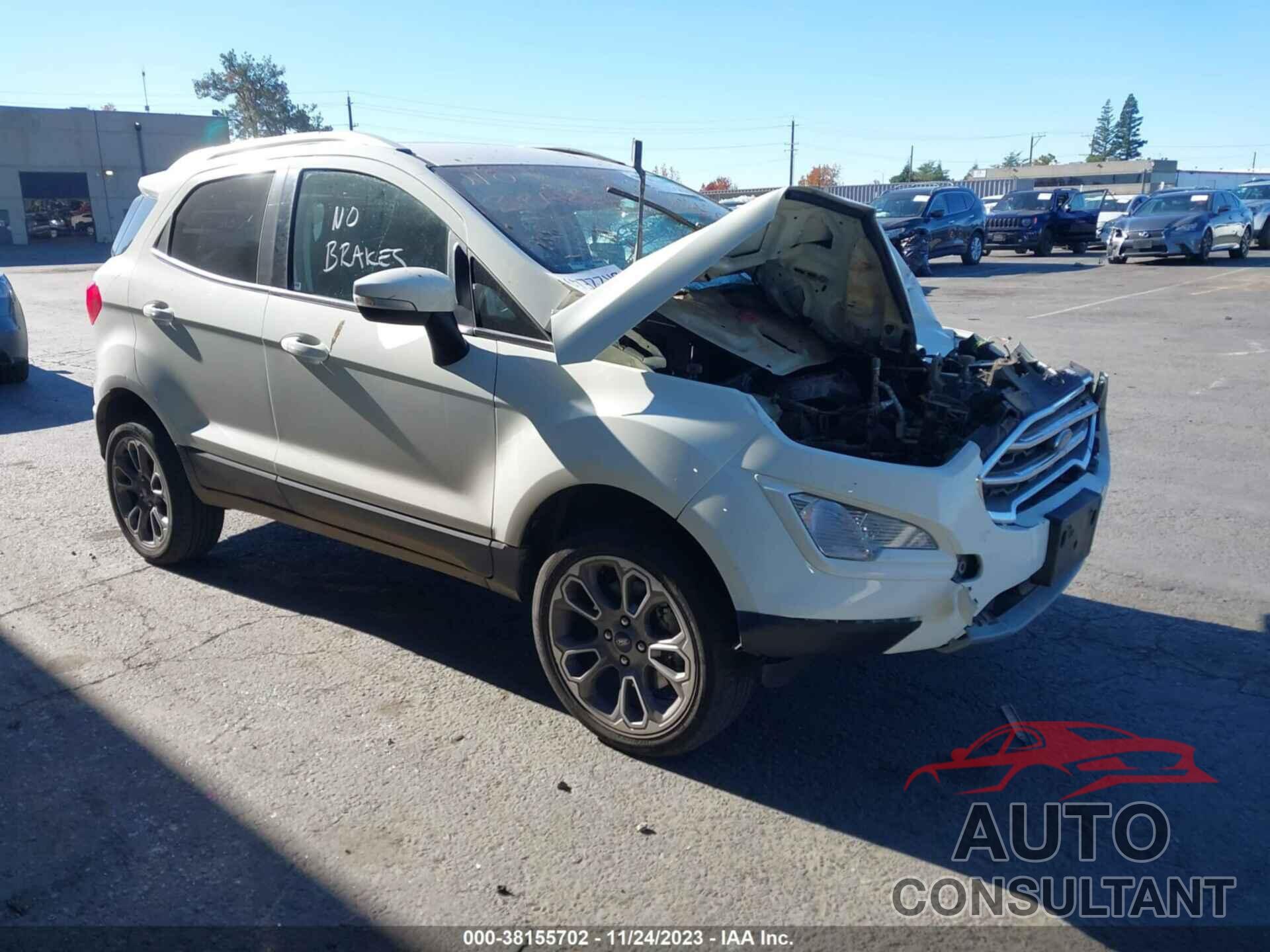 FORD ECOSPORT 2021 - MAJ6S3KL8MC397304