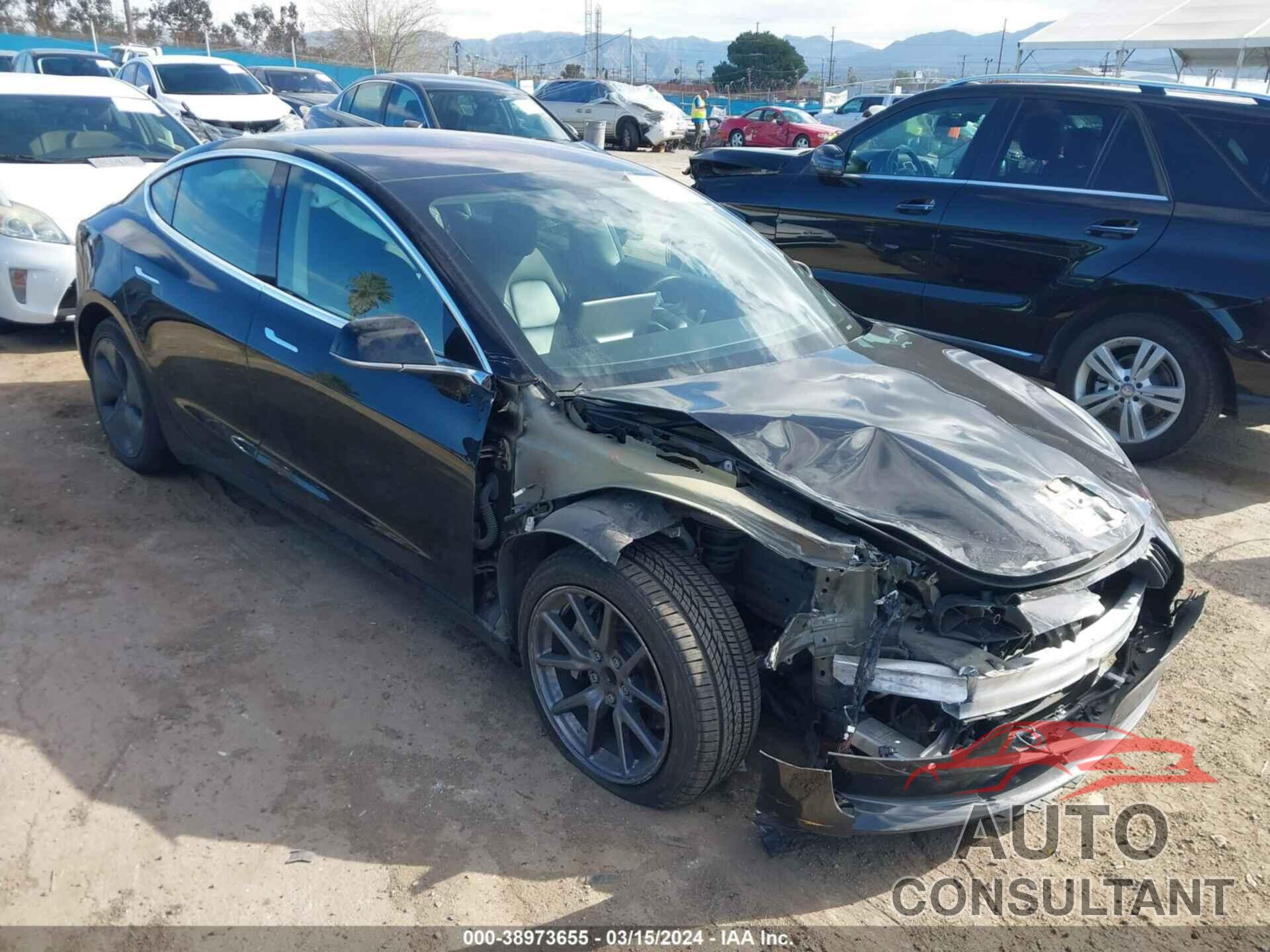 TESLA MODEL 3 2019 - 5YJ3E1EA8KF296511