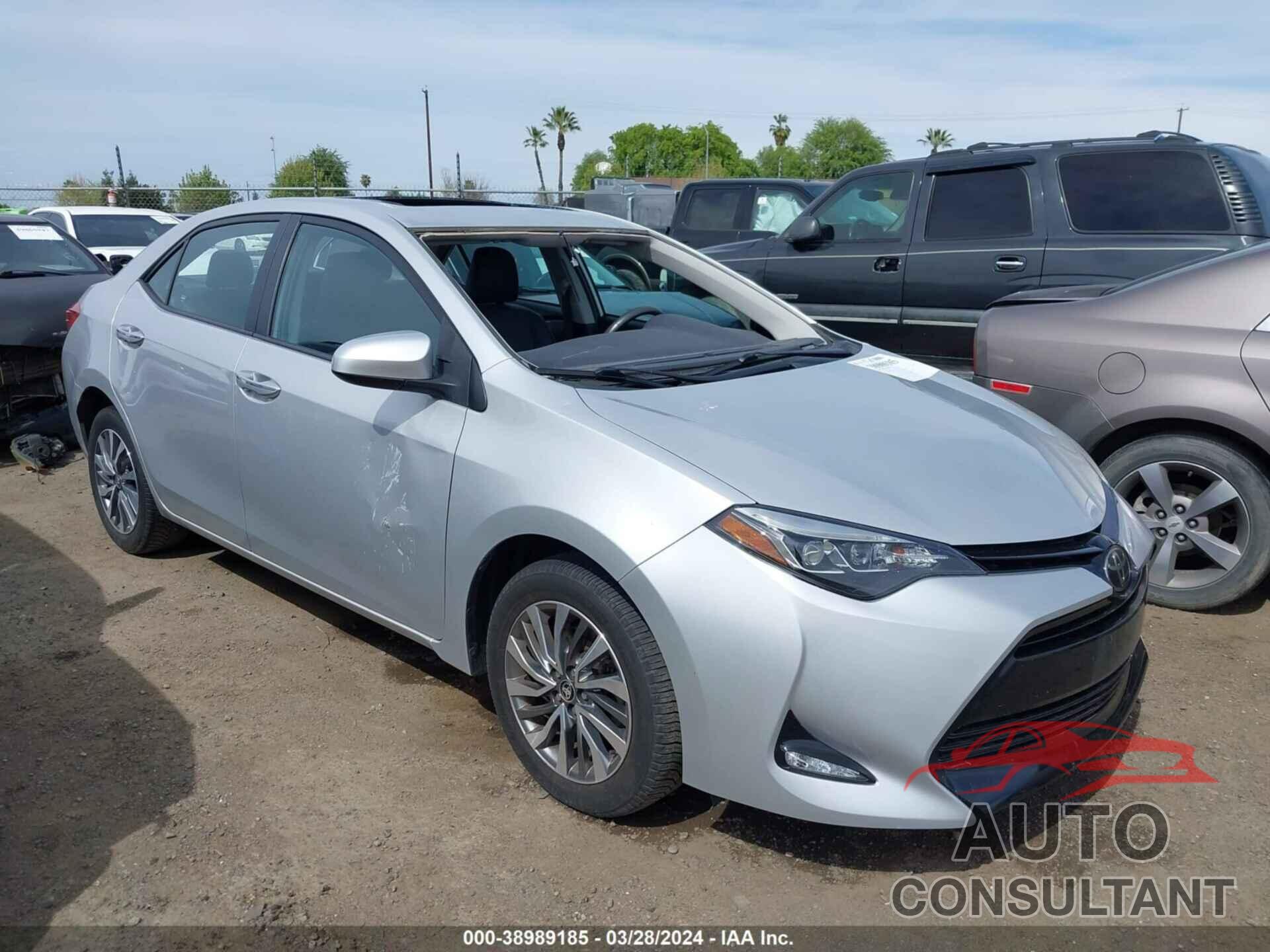 TOYOTA COROLLA 2018 - 5YFBURHE2JP792970