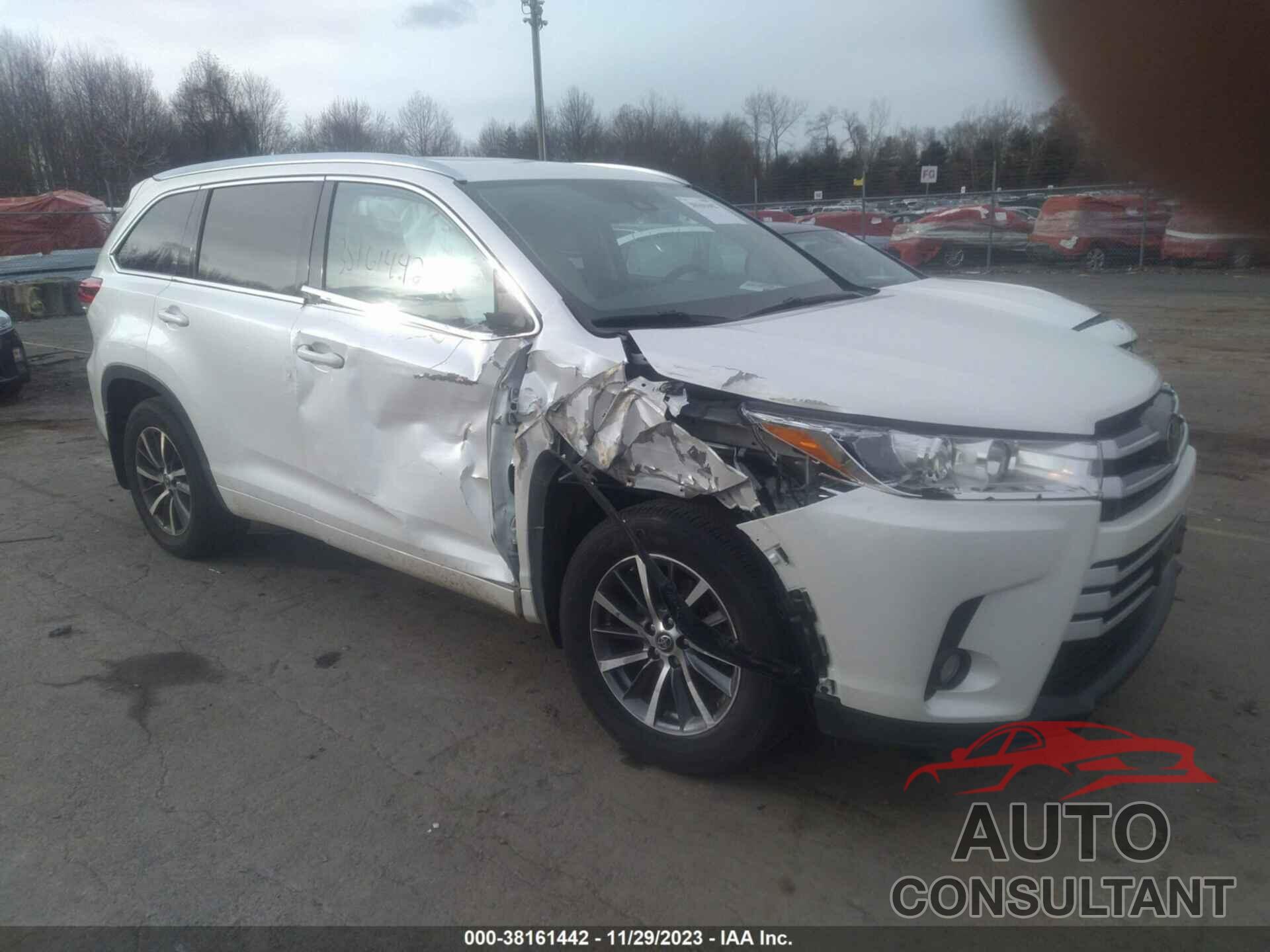 TOYOTA HIGHLANDER 2017 - 5TDJZRFH9HS473545