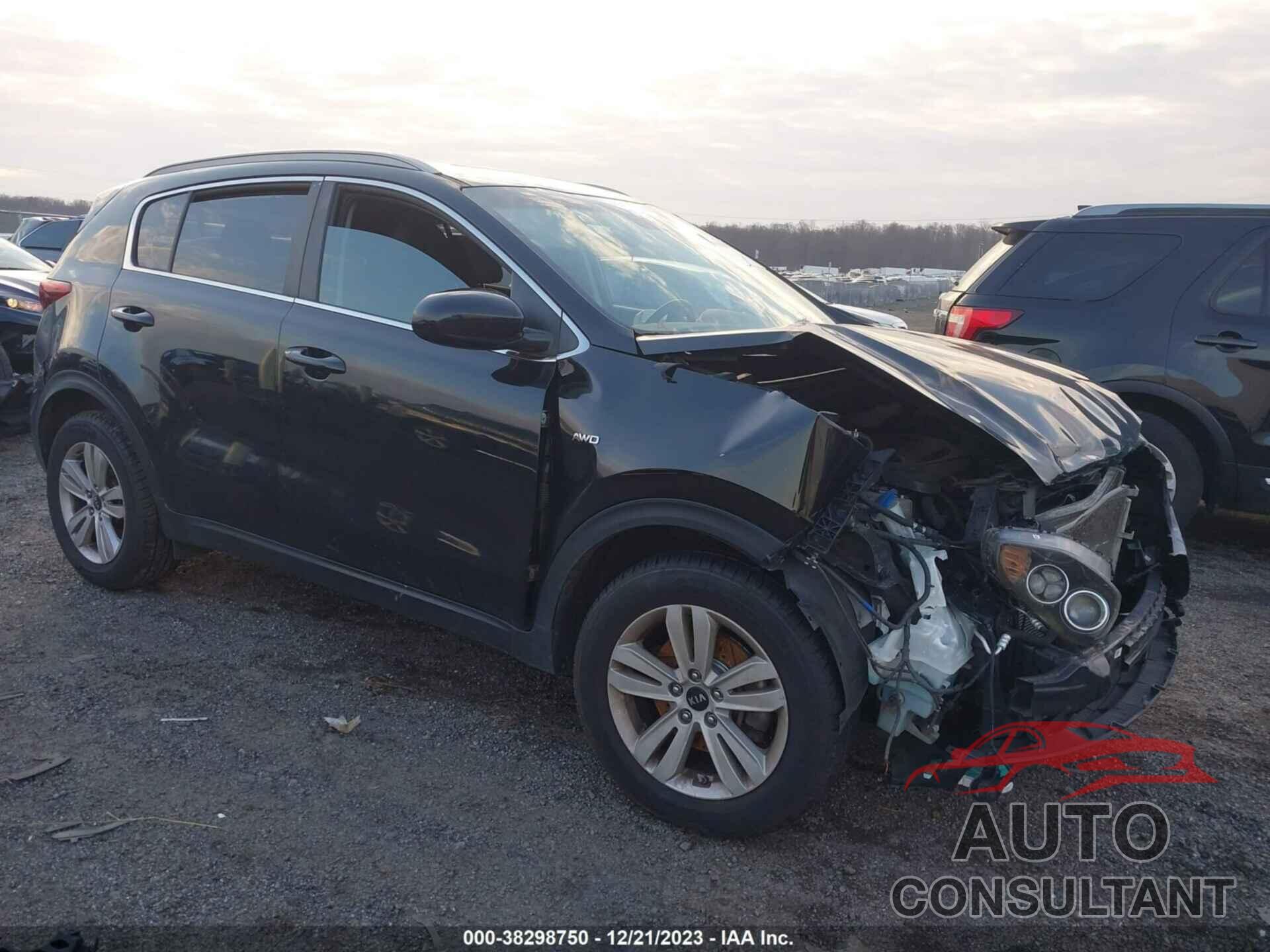 KIA SPORTAGE 2017 - KNDPMCAC3H7104935