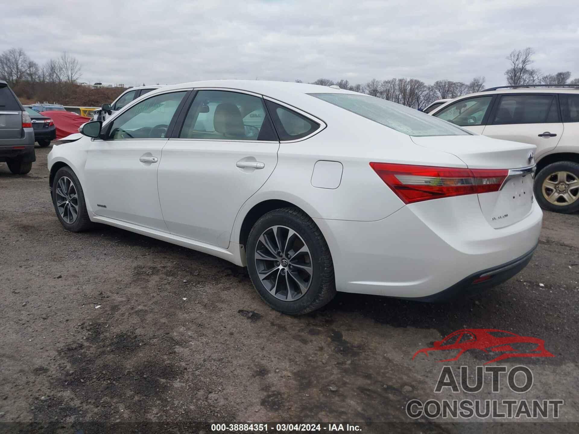 TOYOTA AVALON HYBRID 2016 - 4T1BD1EB8GU051709