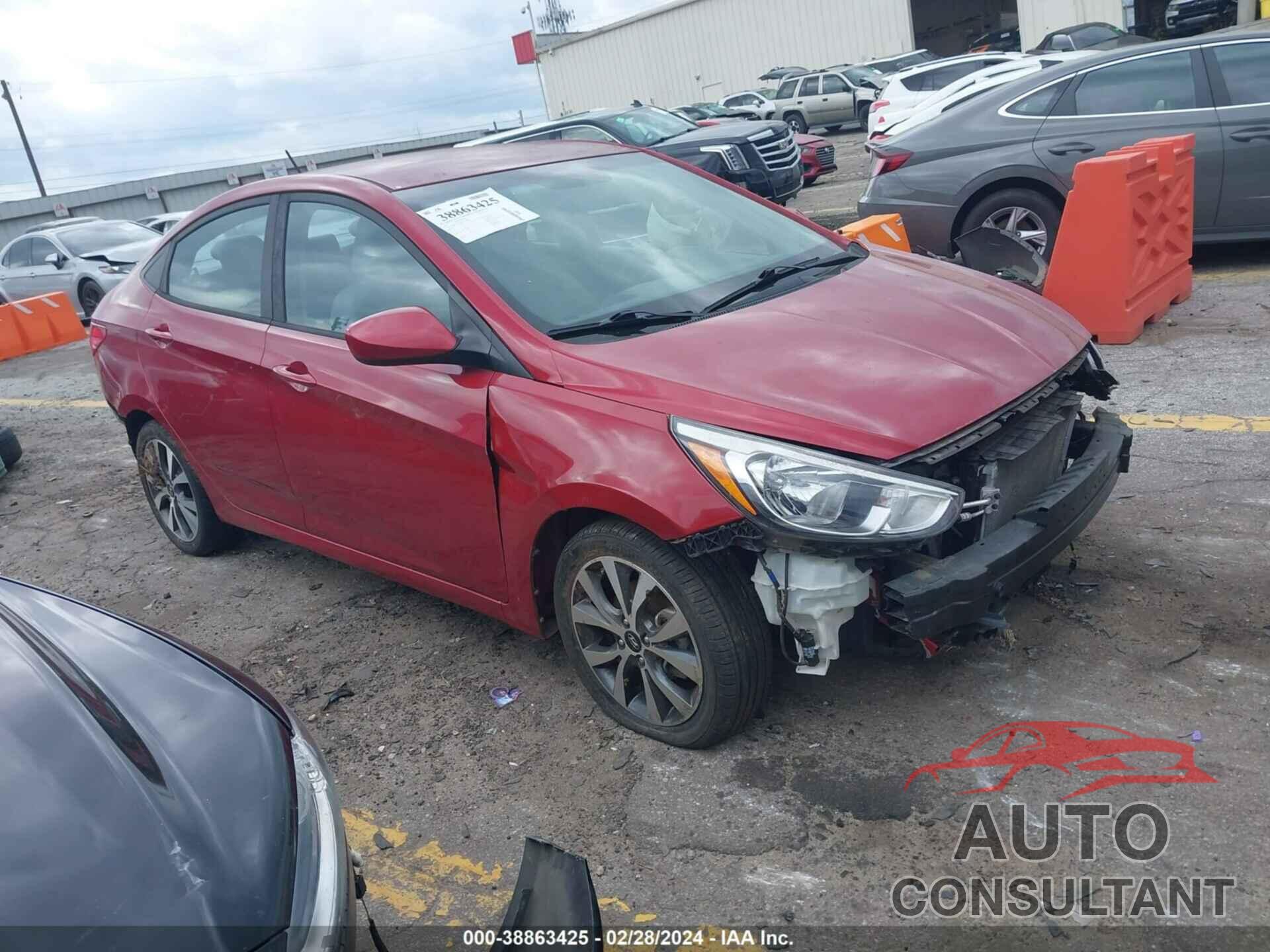 HYUNDAI ACCENT 2017 - KMHCT4AE8HU373809