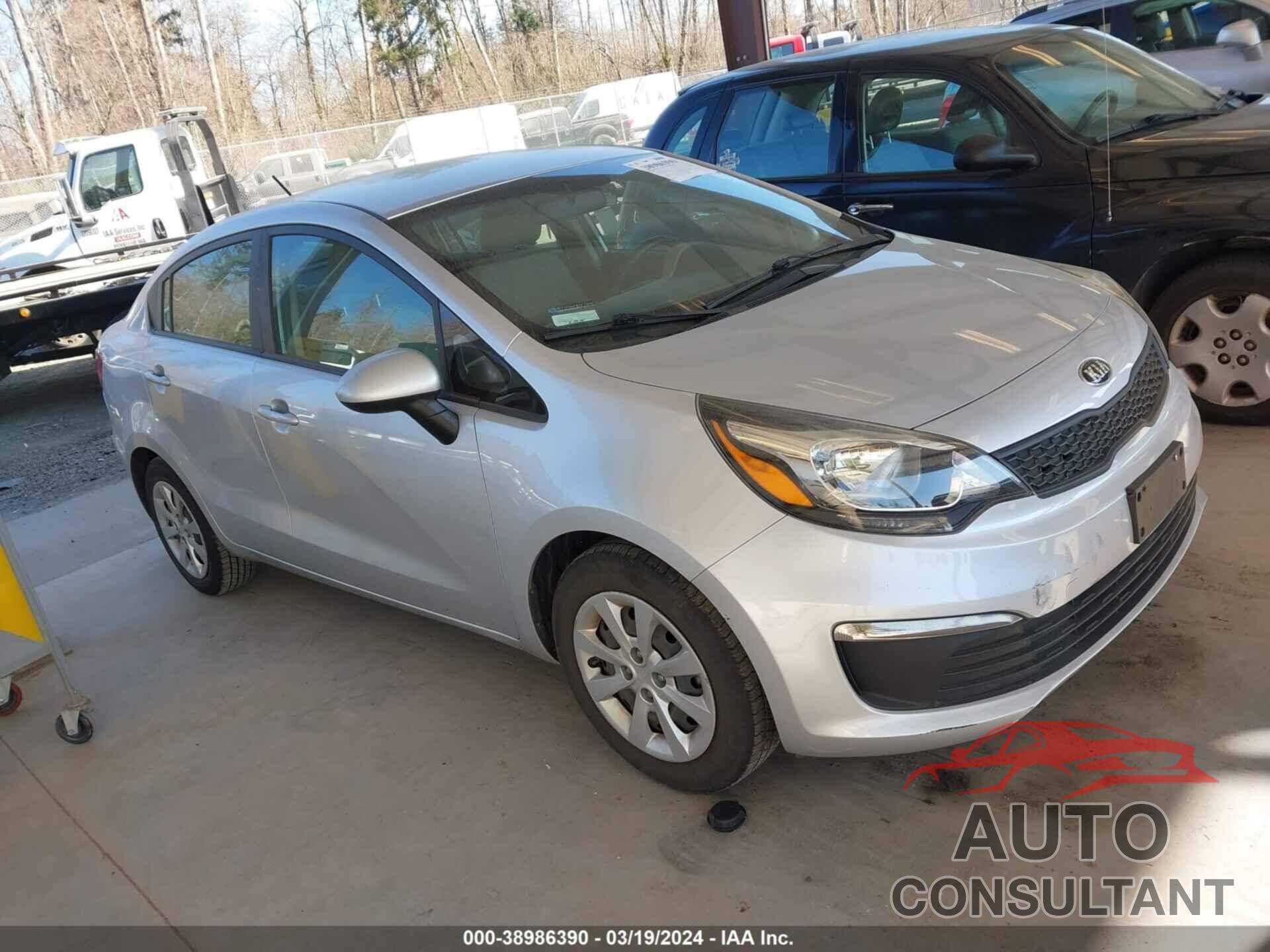 KIA RIO 2016 - KNADM4A3XG6573482