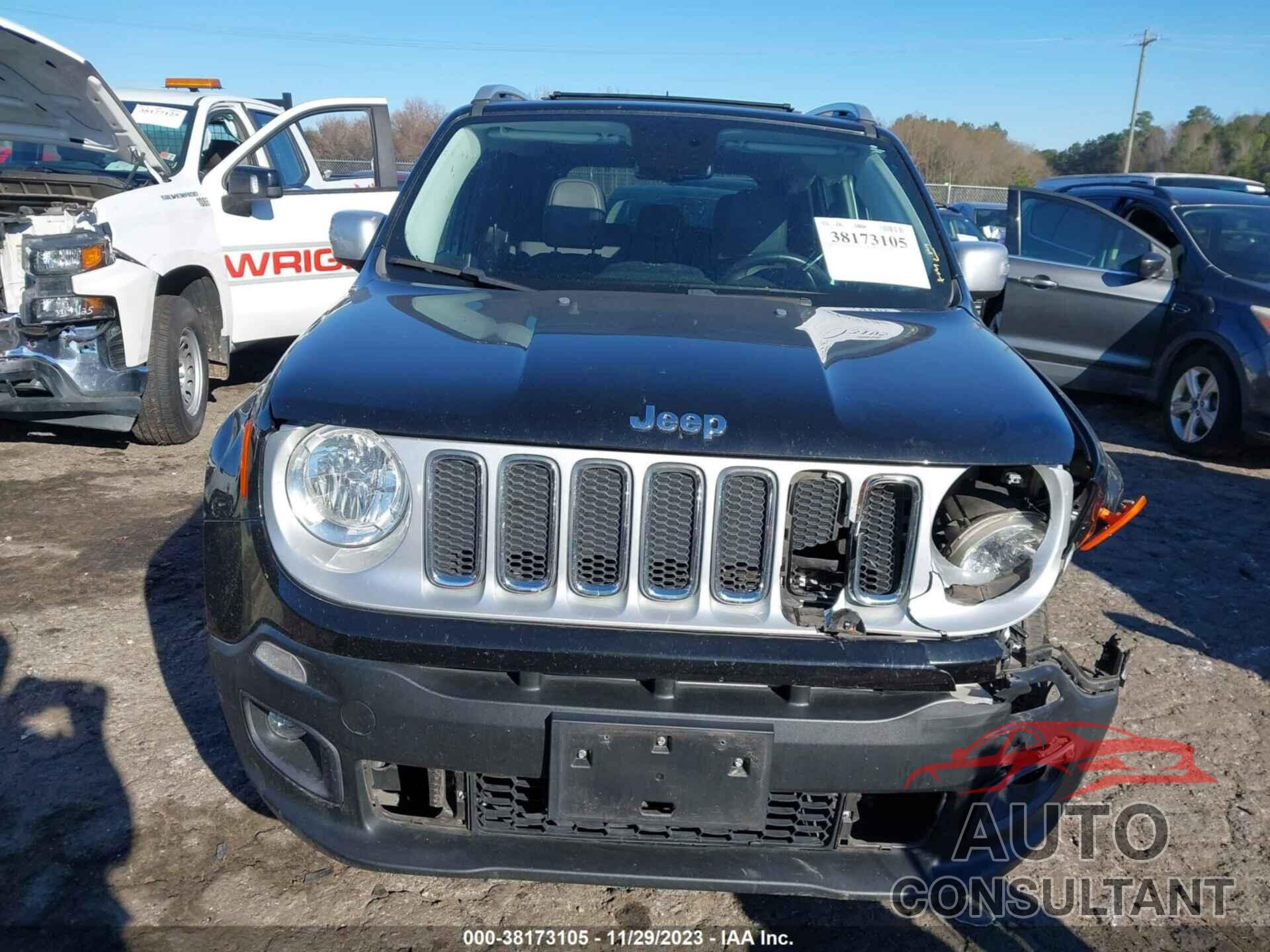 JEEP RENEGADE 2016 - ZACCJBDT3GPD10660