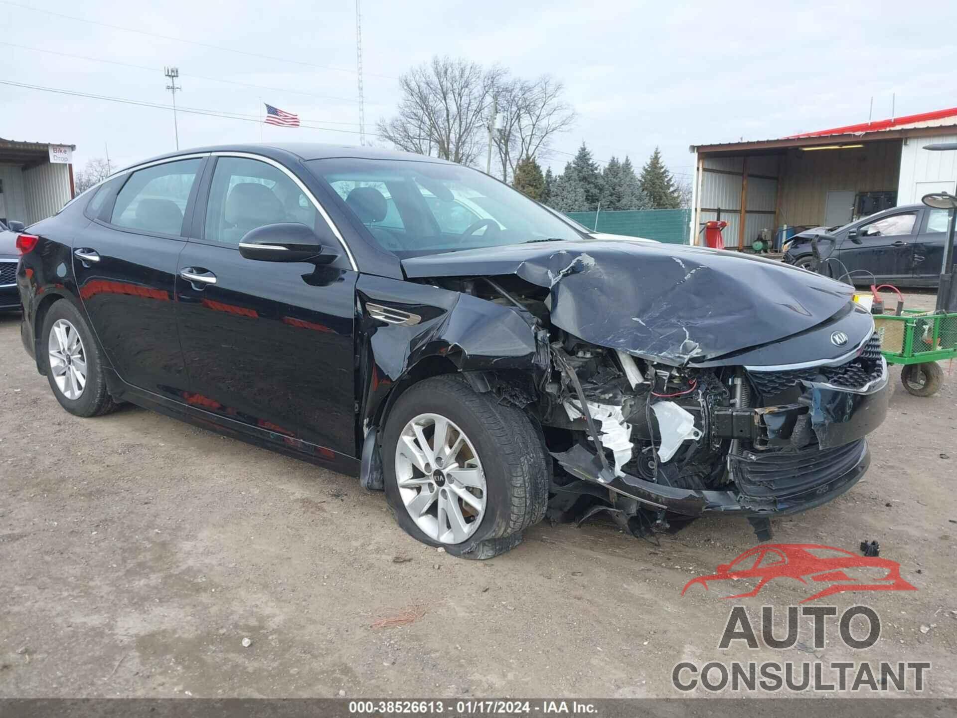 KIA OPTIMA 2018 - 5XXGT4L30JG230303