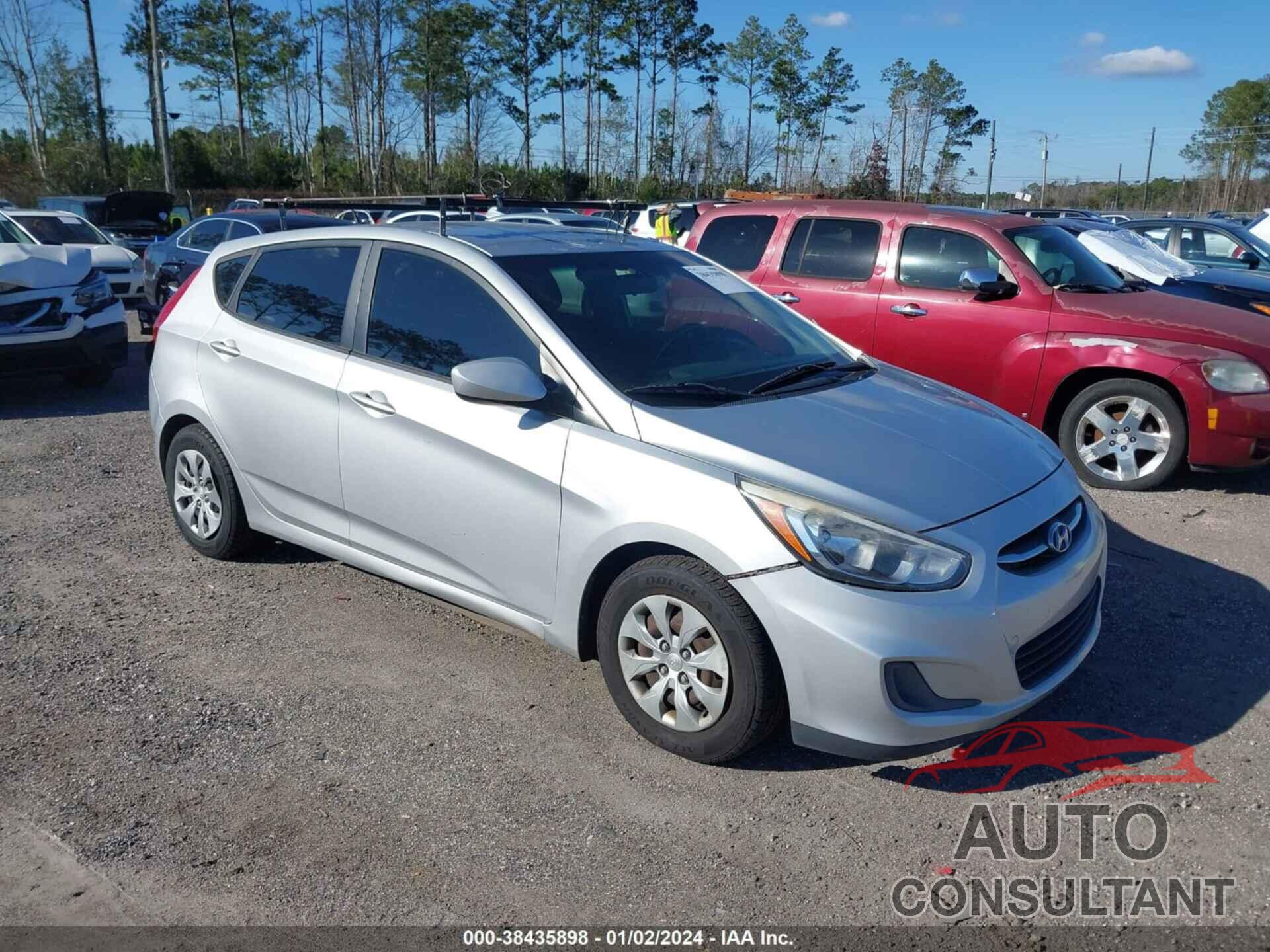 HYUNDAI ACCENT 2016 - KMHCT5AE1GU245111