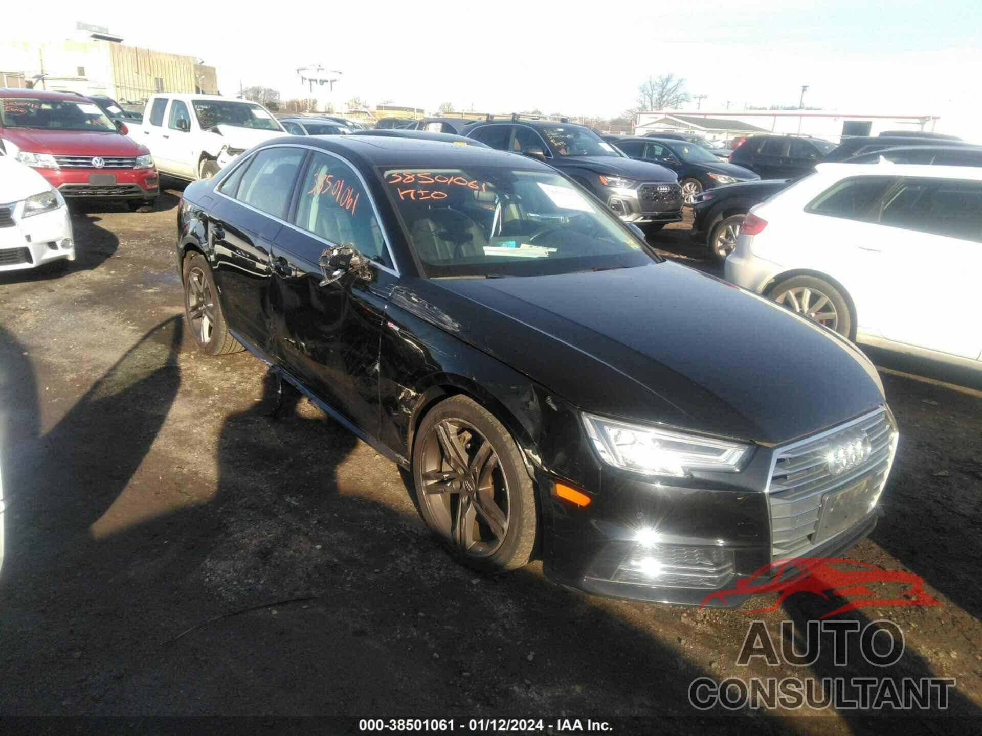 AUDI A4 2017 - WAUENAF41HN035844