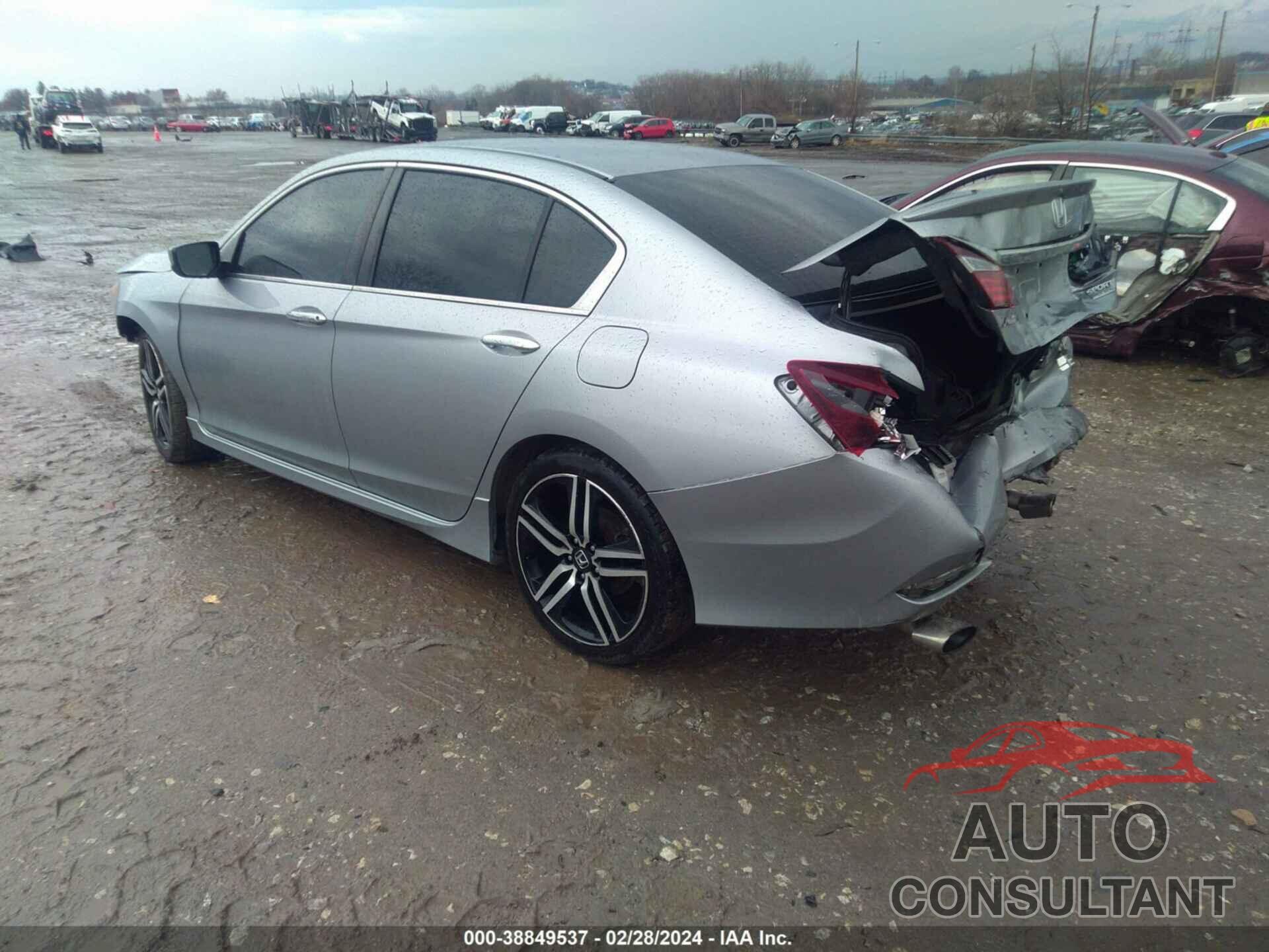 HONDA ACCORD 2017 - 1HGCR2F11HA214565