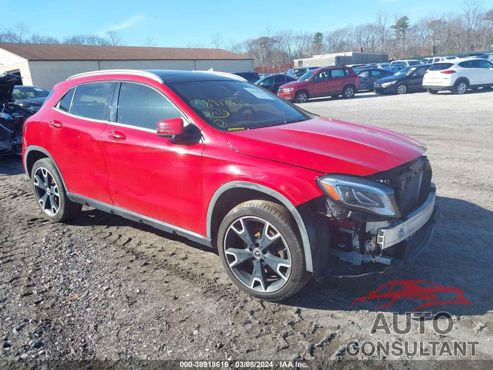 MERCEDES-BENZ GLA 250 2019 - WDCTG4EB1KU006681