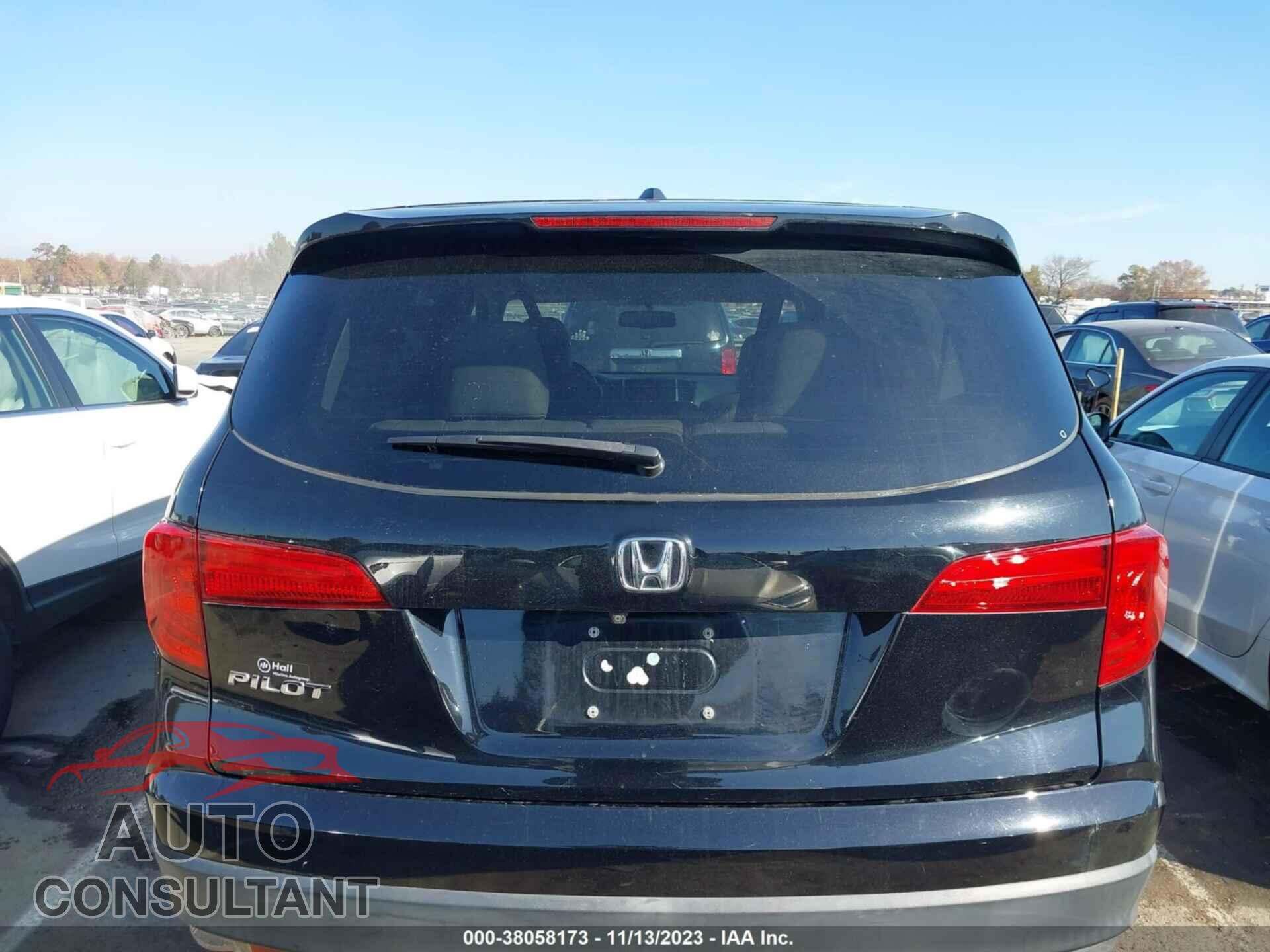 HONDA PILOT 2017 - 5FNYF5H53HB017788
